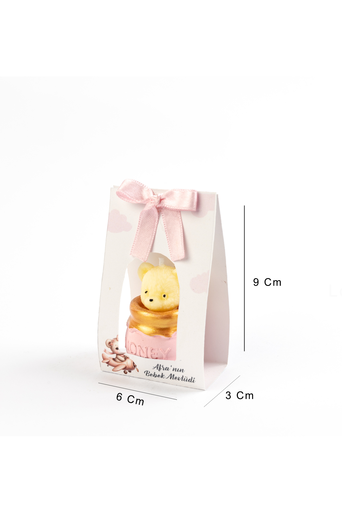 kuponaksesuar Mevlüt Doğum Günü Bebek Mevlidi Hediyeliği Mini Bal Küpü Mum 10 Adet fotoğrafı 5 (önizleme)