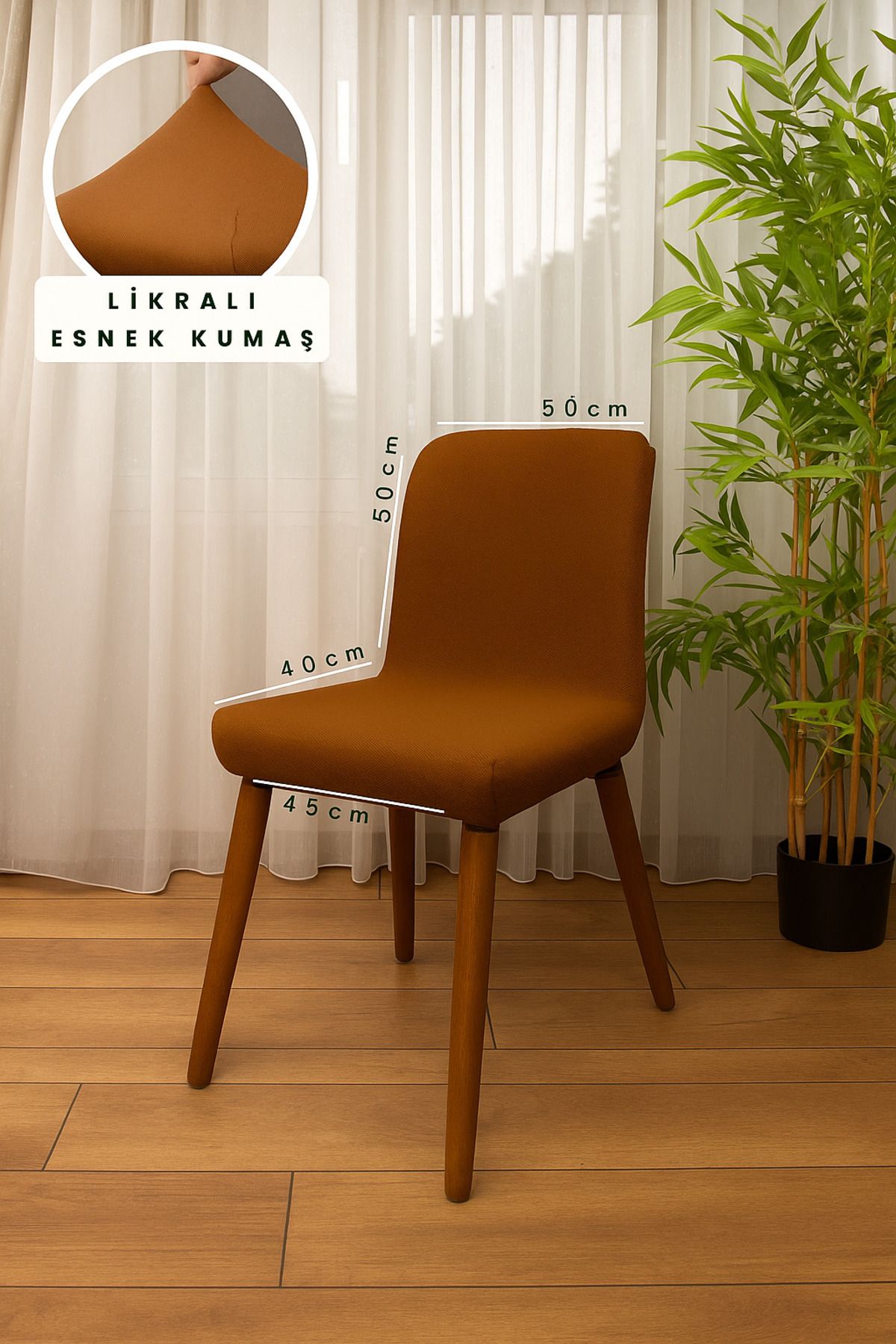 Haton Home Lastikli Sandalye Kılıfı