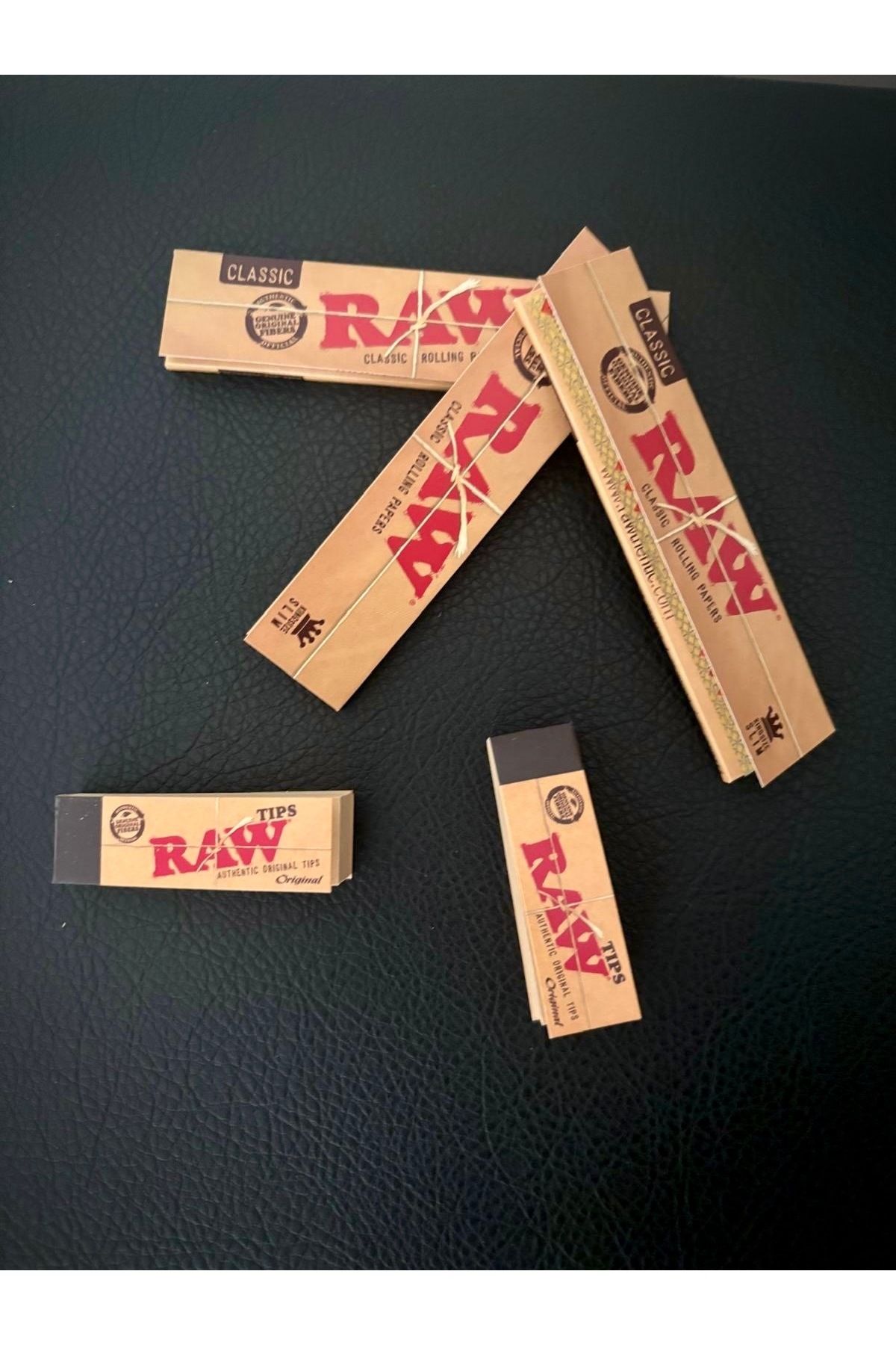 Rawthentic Raw Classic King Size Slim 3 Adet 32li (ZIVANASIZ)