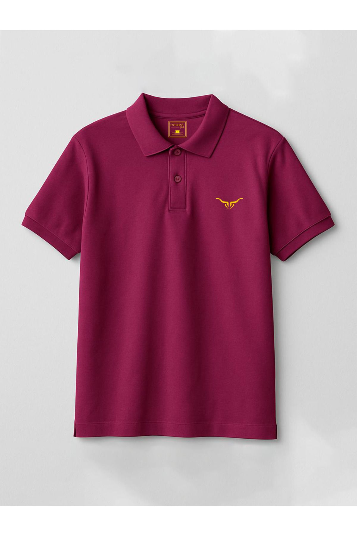 EsoesTienda Erkek Slim Fit Pamuklu Yumuşak Dokulu Polo Yaka Tişört