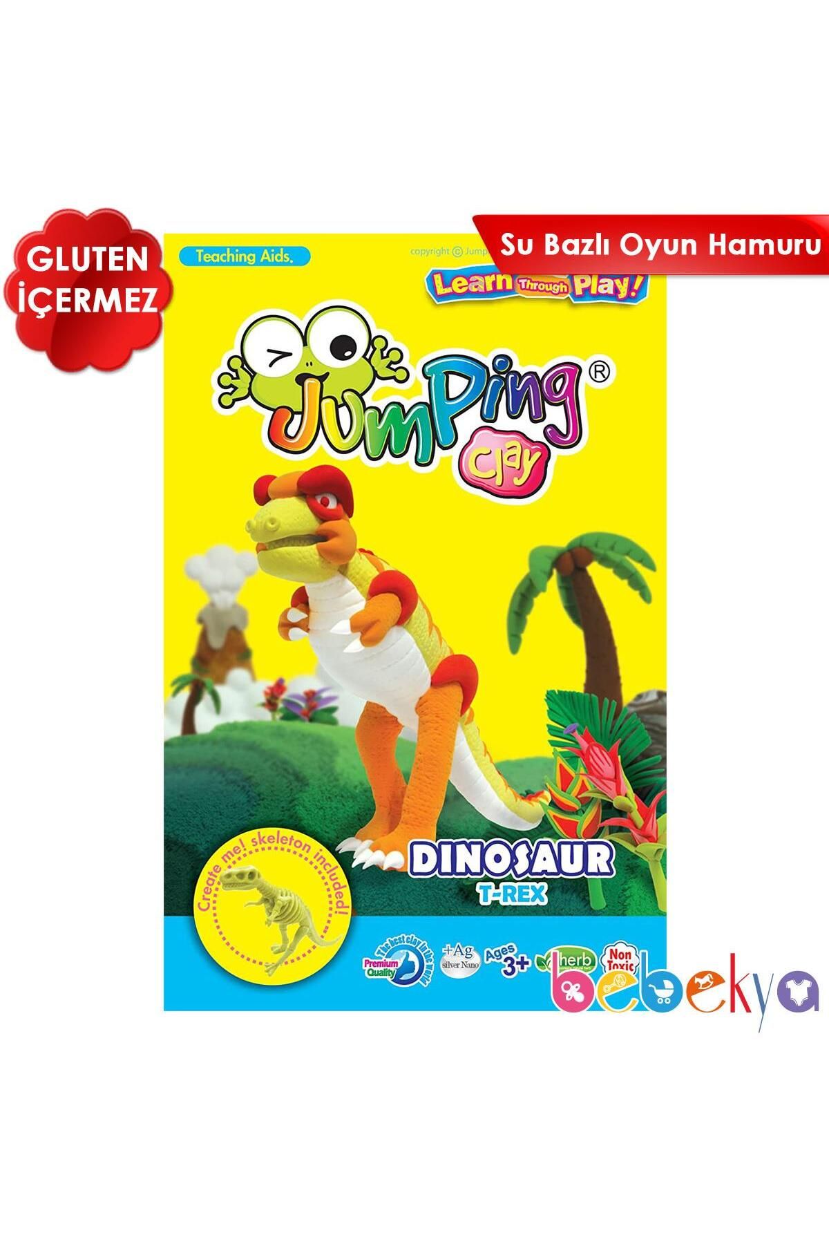 Jumping Clay-T-rex Dough Set - Modeling Your Own Toy 1