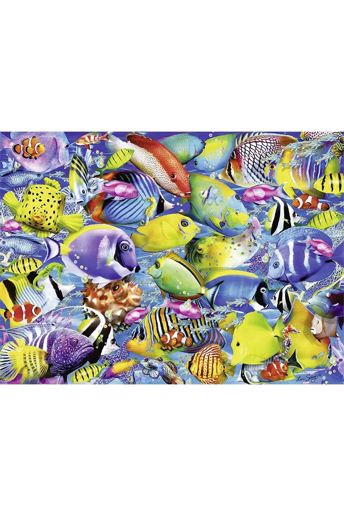 RAVENSBURGER-500 Piece Jigsaw Puzzle Tropical Traffic Puzzle 2