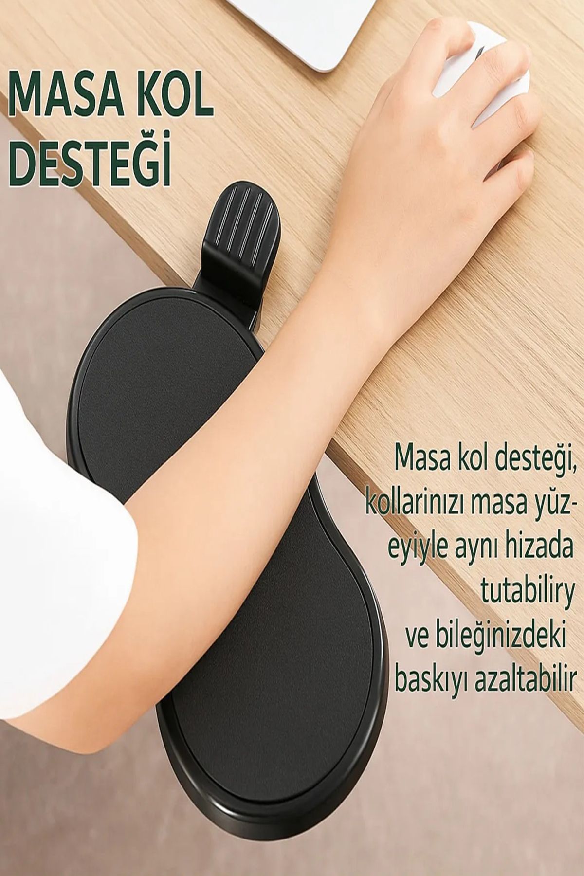 Masa Üstü Ayarlanabilir Kol Ve Dirsek Desteği Sağlayan Kol Dayanağı Aparat - 6