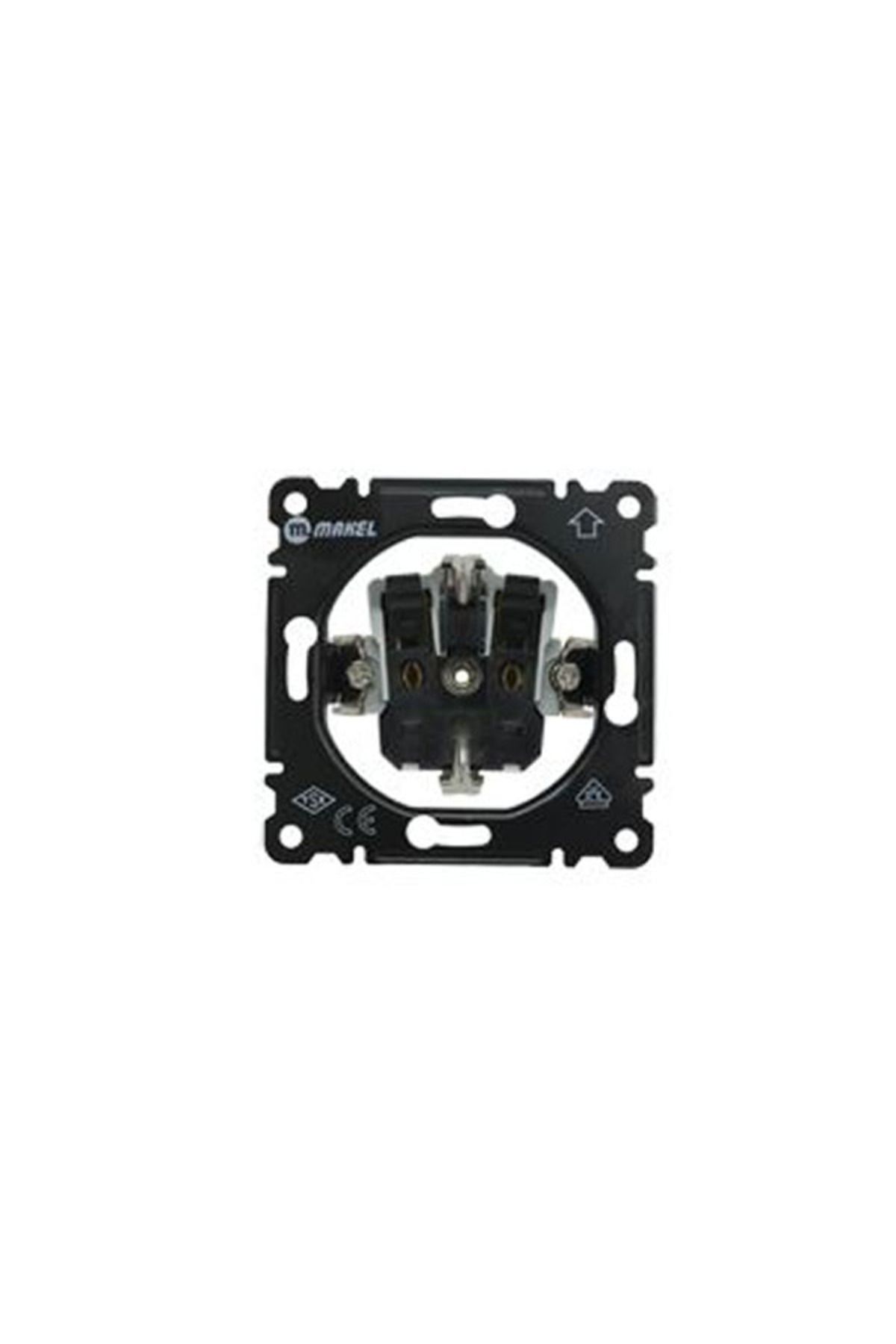 MAKEL-Cellia Dore Gold Grounded Socket Module Mechanism and Key (Without Frame) 3