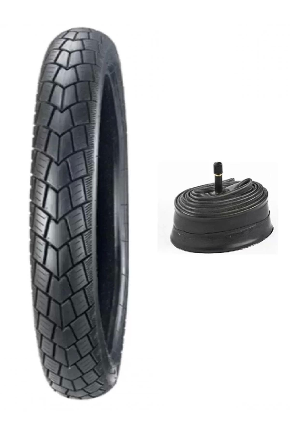 DIAMOND 17 Jant 2.75-17 Motosiklet Dış Lastiği Rider R (Arka) 6PR + KRT Marka İç Lastik Seti