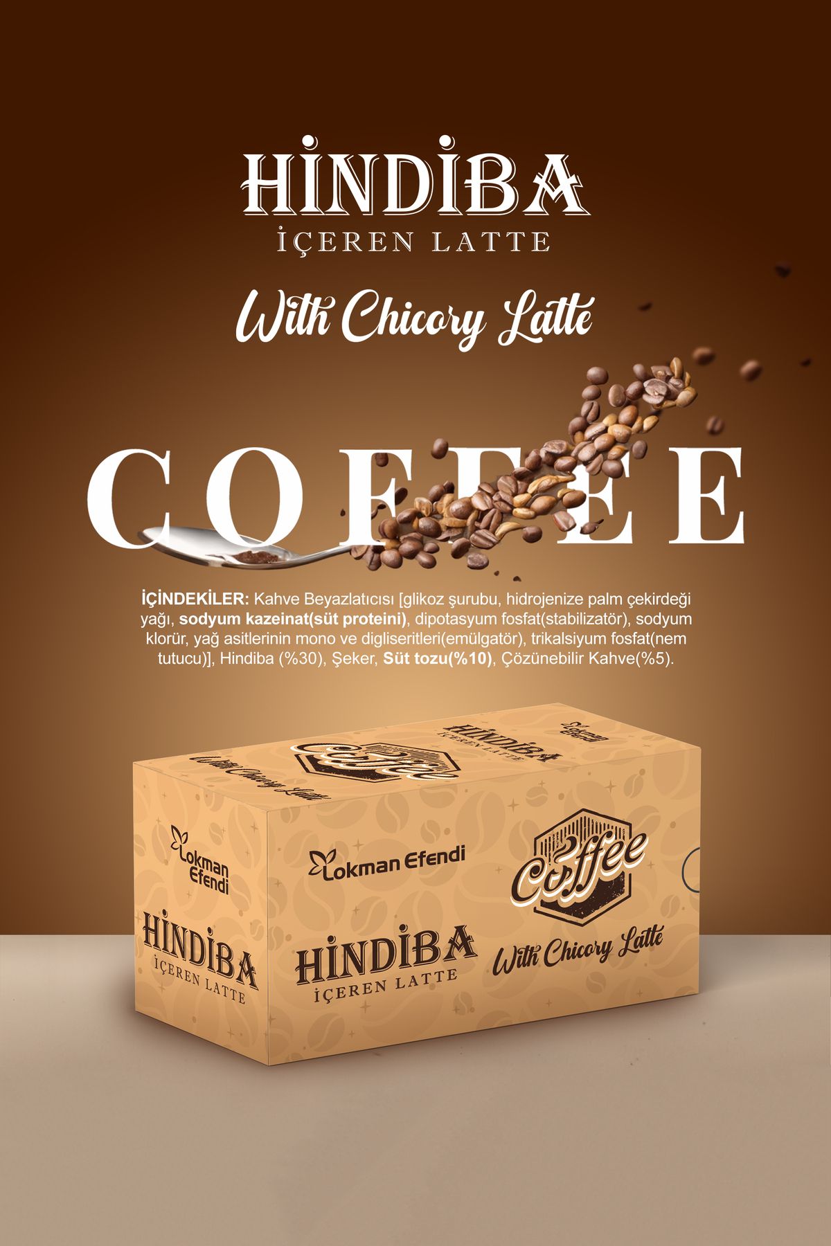Lokman Efendi Hindiba İçeren Latte 400 gr