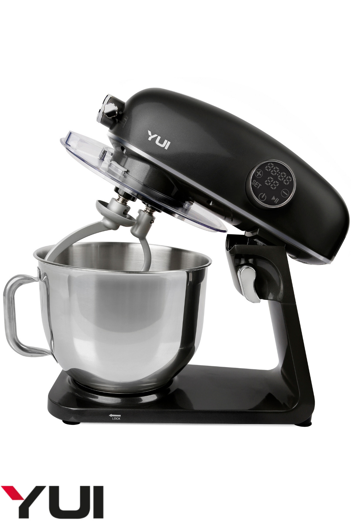 Yui M218 Easy Chef Siyah 1800w 8.0l Kapasite Stand Mikser