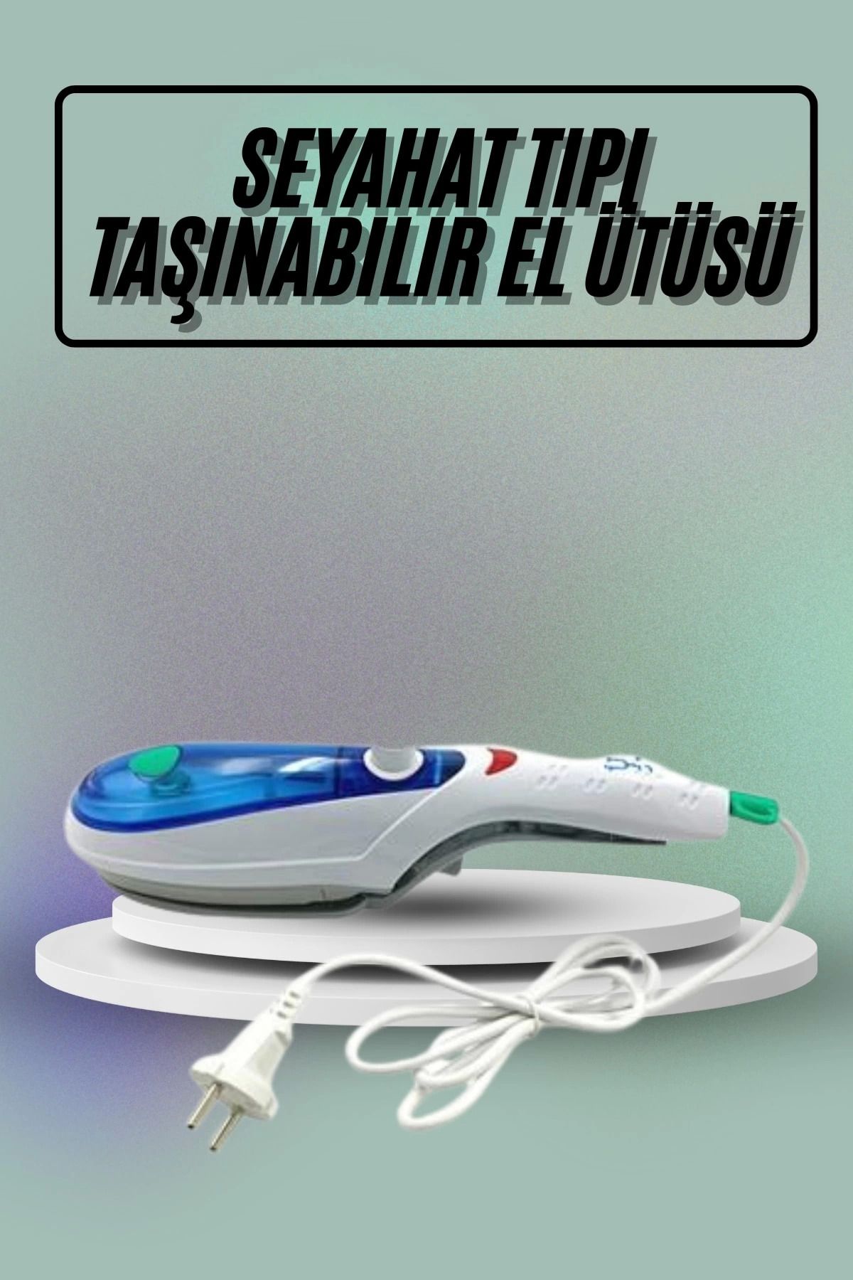 MELFSHOP Mucize Ütü Pratik Ütü Kolay Taşıma Buharda Dikey Ütü Taşınabilir