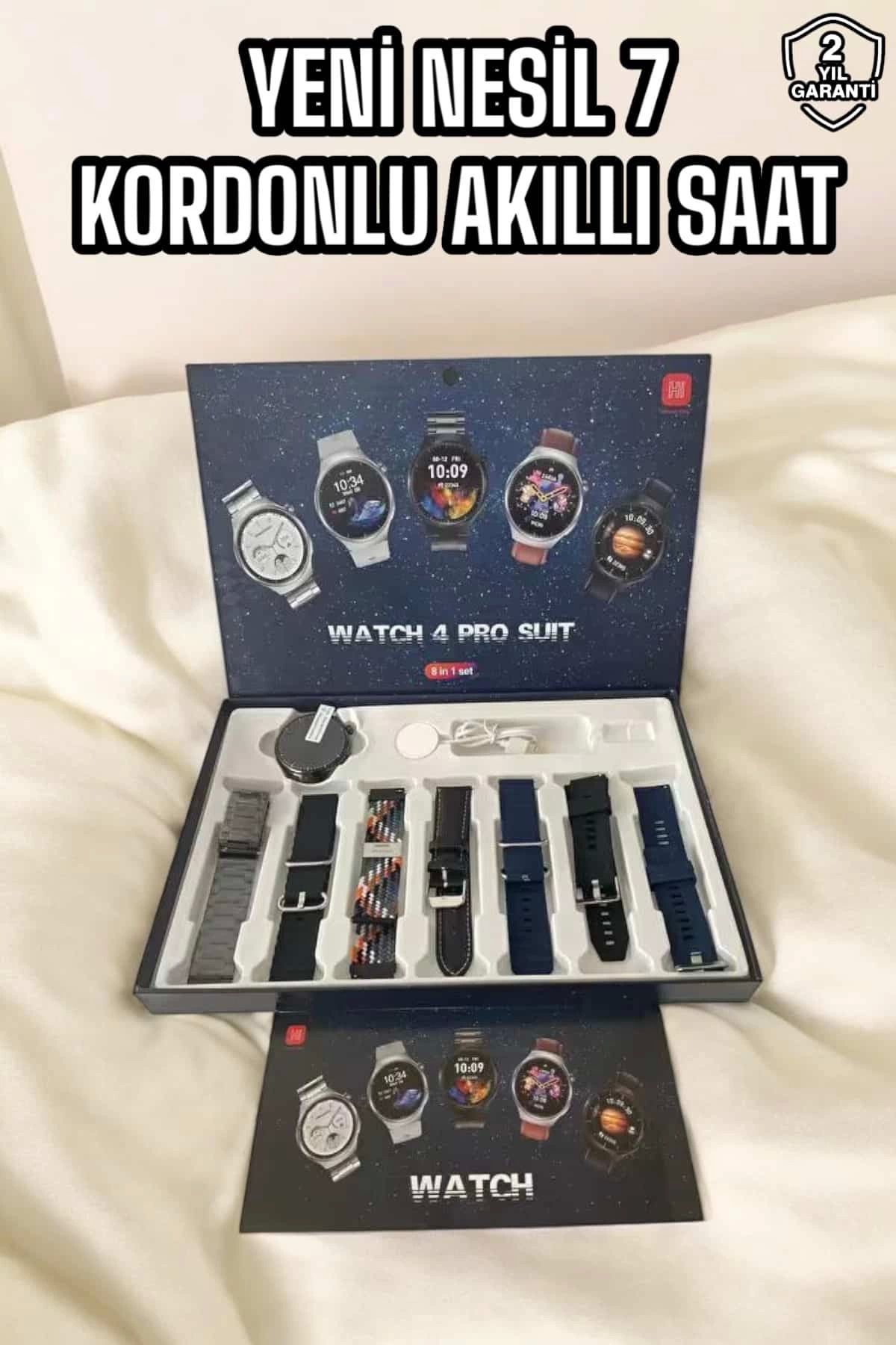 MELFSHOP Yeni Nesil Akıllı Saat 2024 Model Uyku ve Sağlık Takibi Bluetooth Bağlantılı