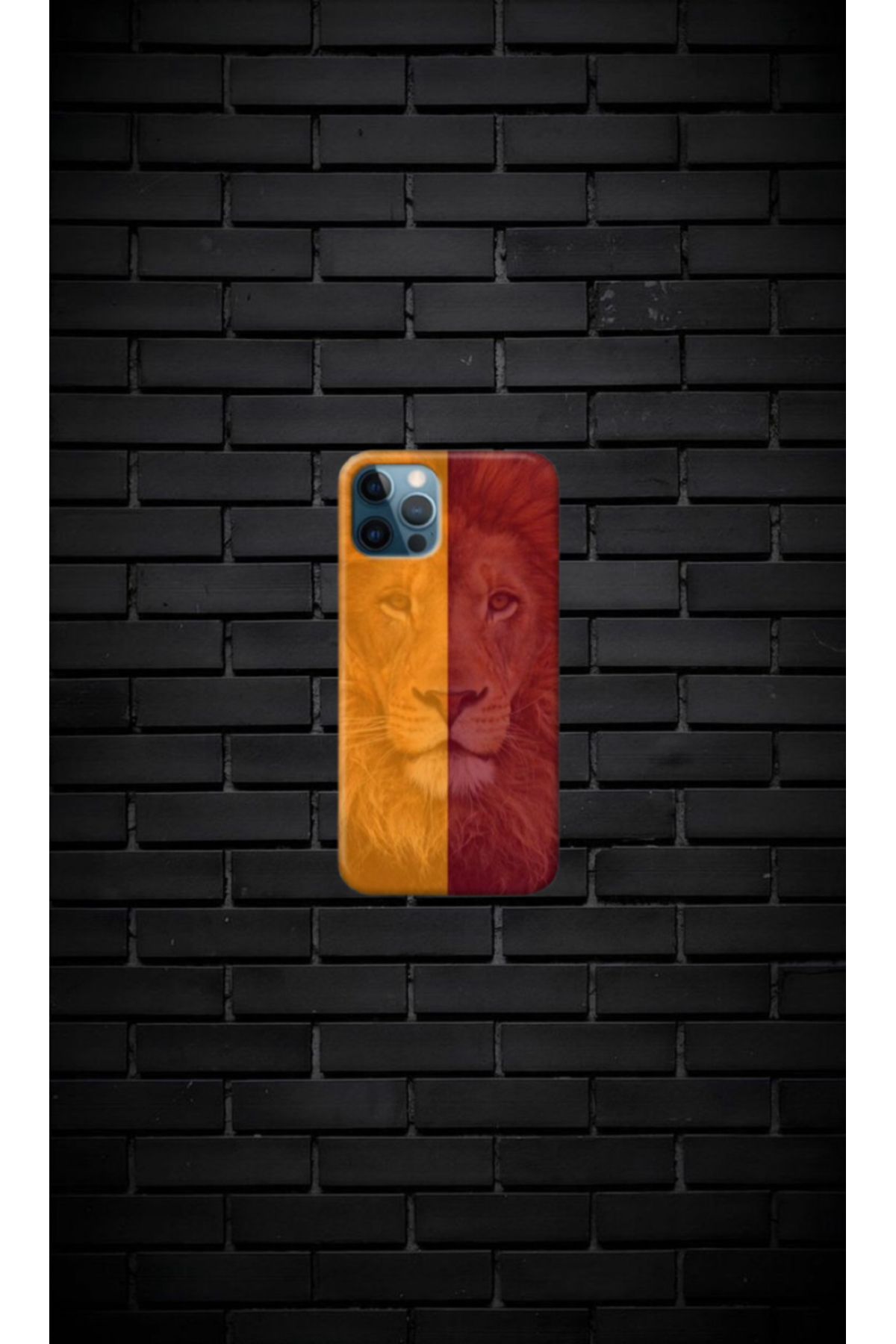 cover shopp Aslan Desenli Kılıf Tasarımı-6 IP 12 Pro