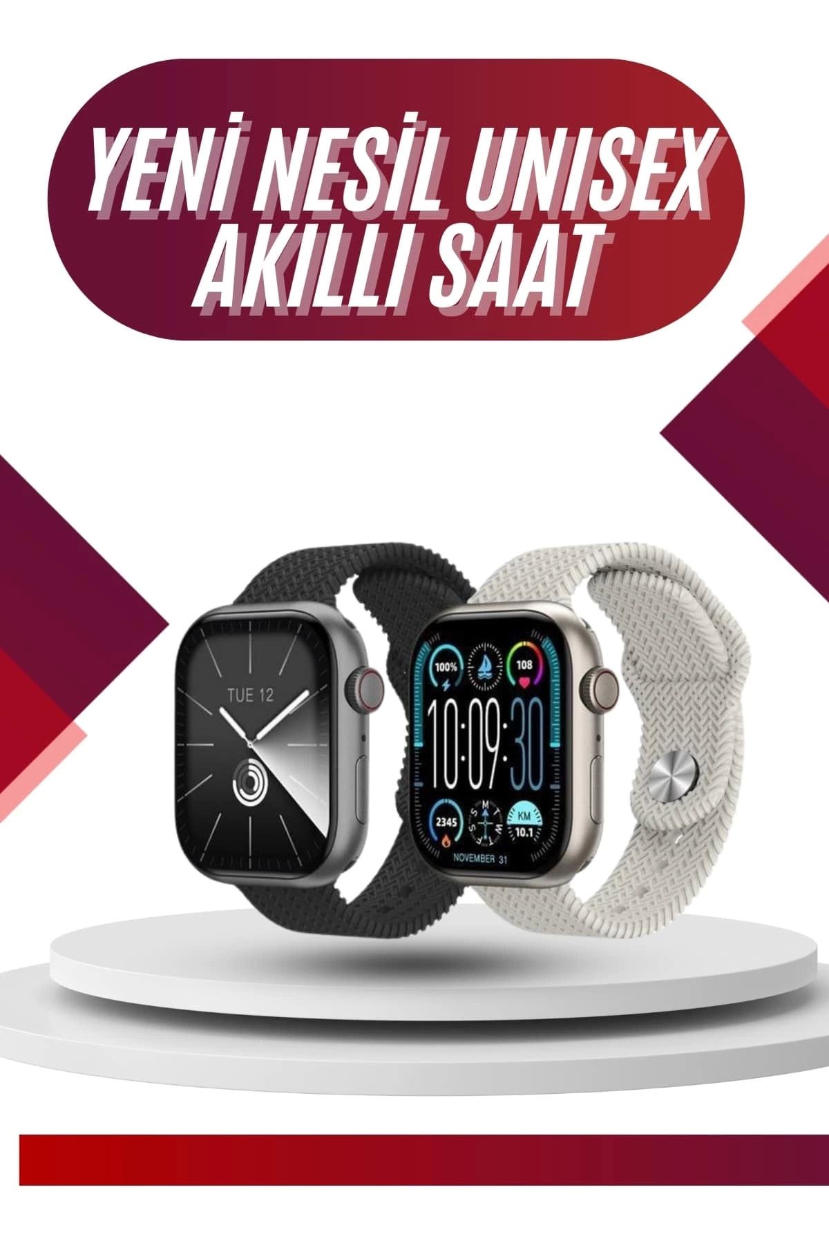 MELFSHOP Akıllı saat 2.02 inch Nabız Ölçer Arama Konuşma Müzik Dinleme