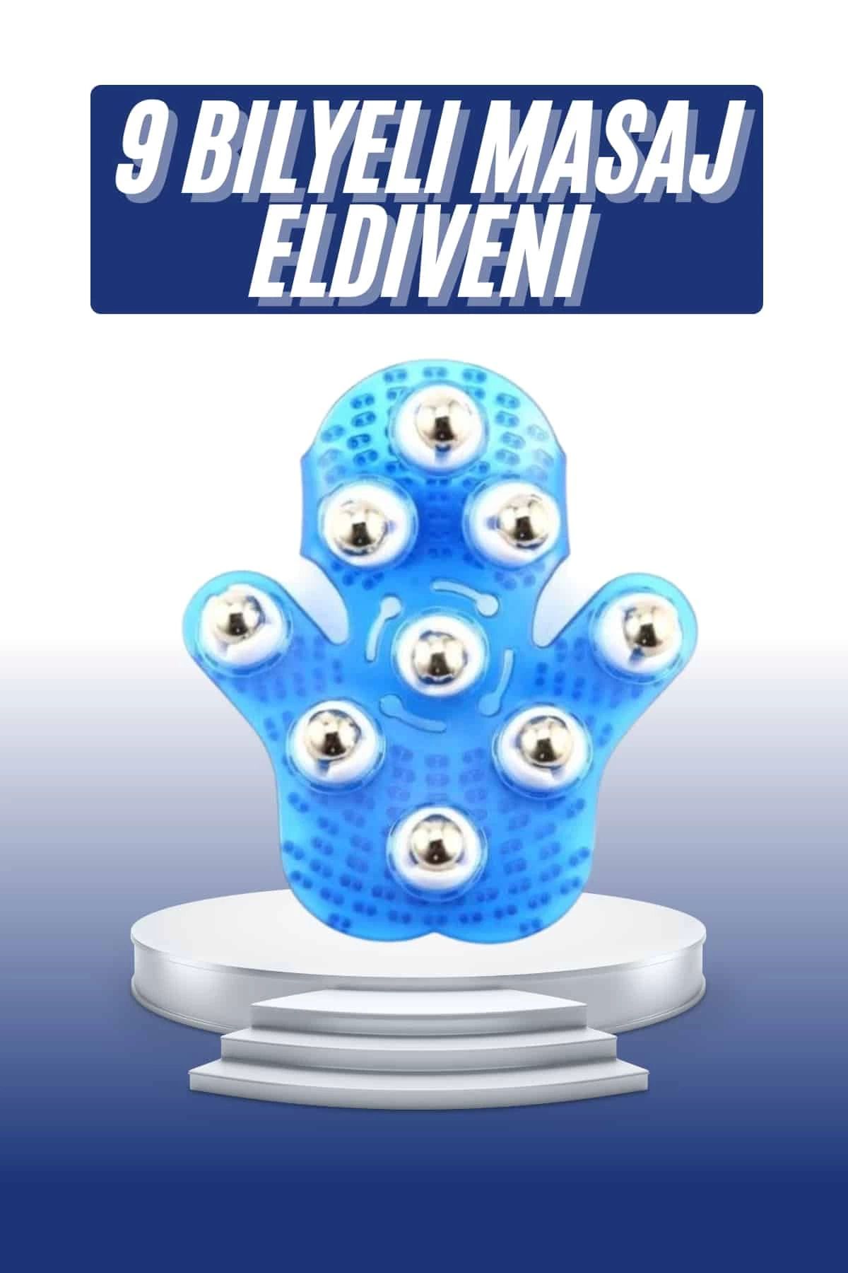 MT29 GİYİM Masaj Aleti El Şeklinde Omuz Bacak Bilyeli Masaj Eldiveni El Şekilli