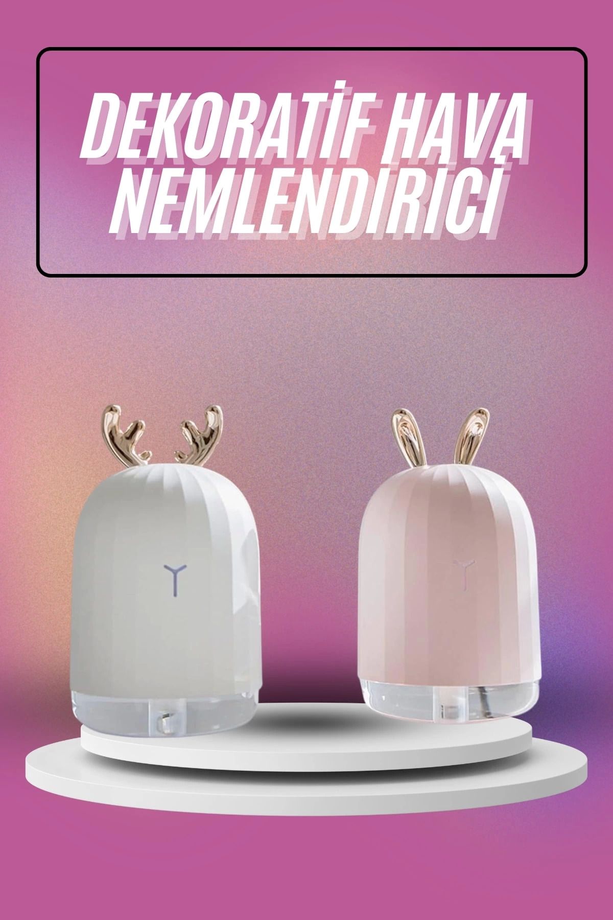 MT29 GİYİM Hava Nemlendirici Ultrasonik Aromaterapi Difüzör Tavşan Nemlendirici