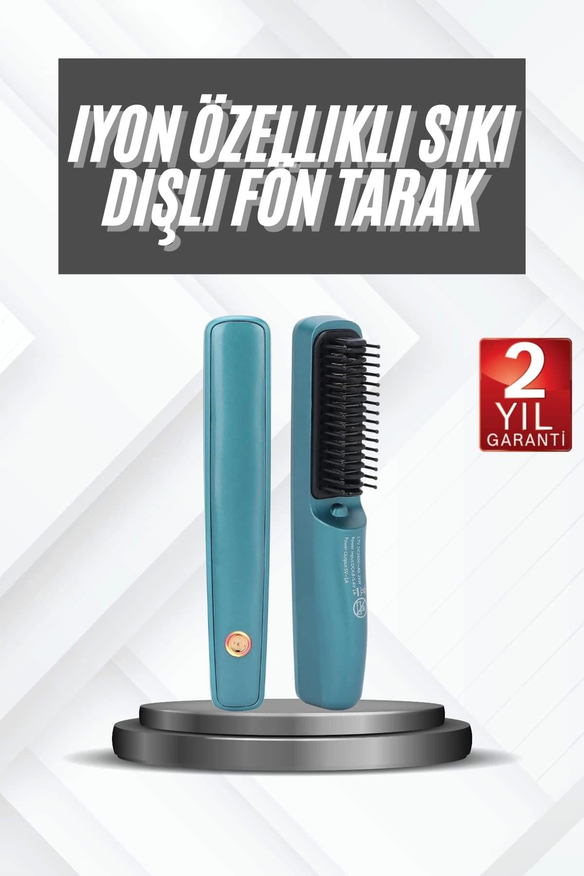 MT29 GİYİM Fön Tarak Yüksek Isı Ayarlı Elektriklenme Karşıtı İyon Özelliği