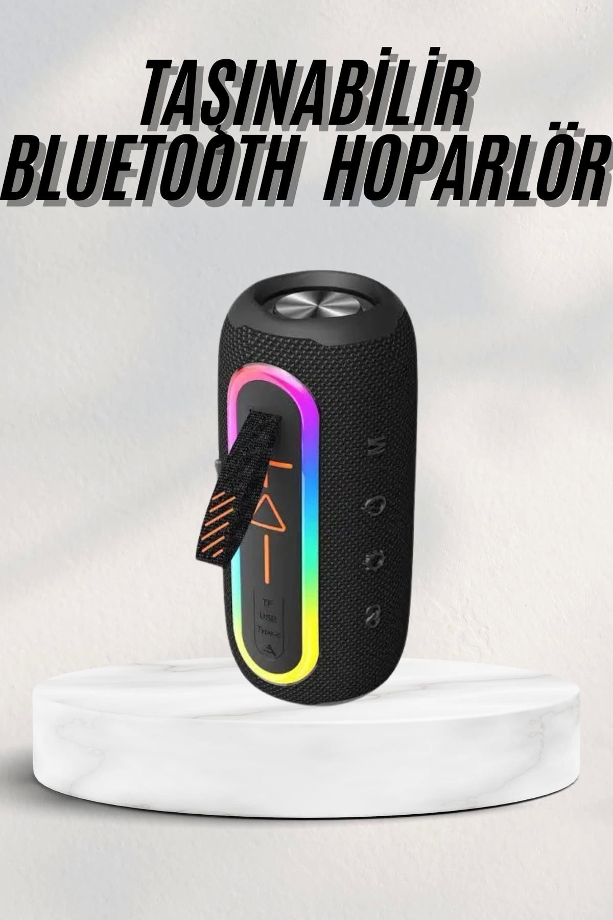 hayalimsah Kablosuz Bluetooth Hoparlör Taşınabilir Çoklu Bağlantılı Özelliği
