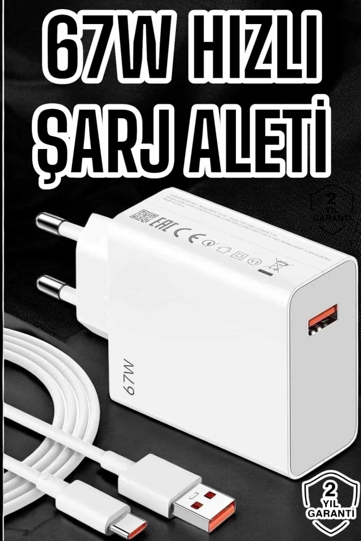 Heez 67W Şarj Aleti Turbo Hızlı Type-C Şarj