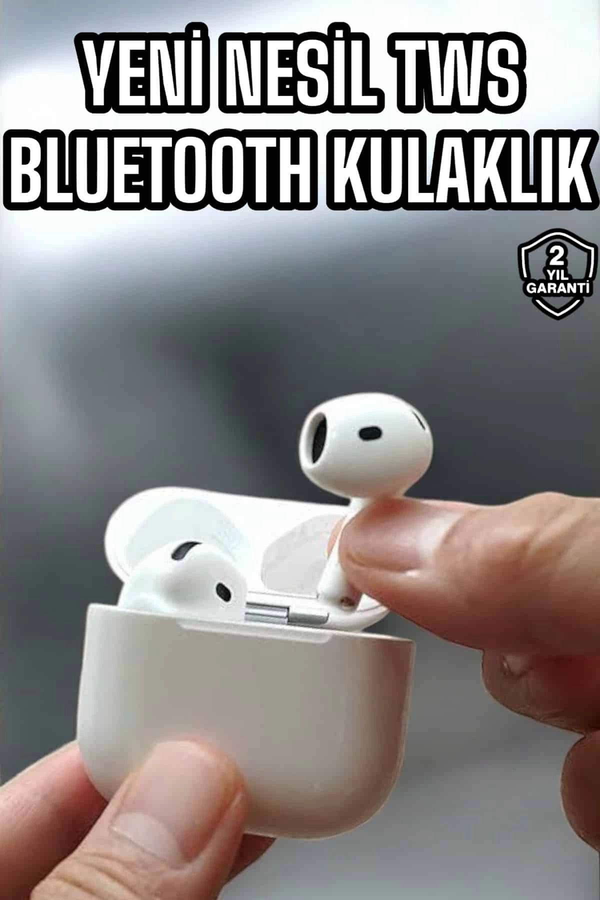 MELFSHOP Kaliteli Ucuz İOS ve Android Uyumlu TWS Bluetooth Kulaklık ANC Özelliği