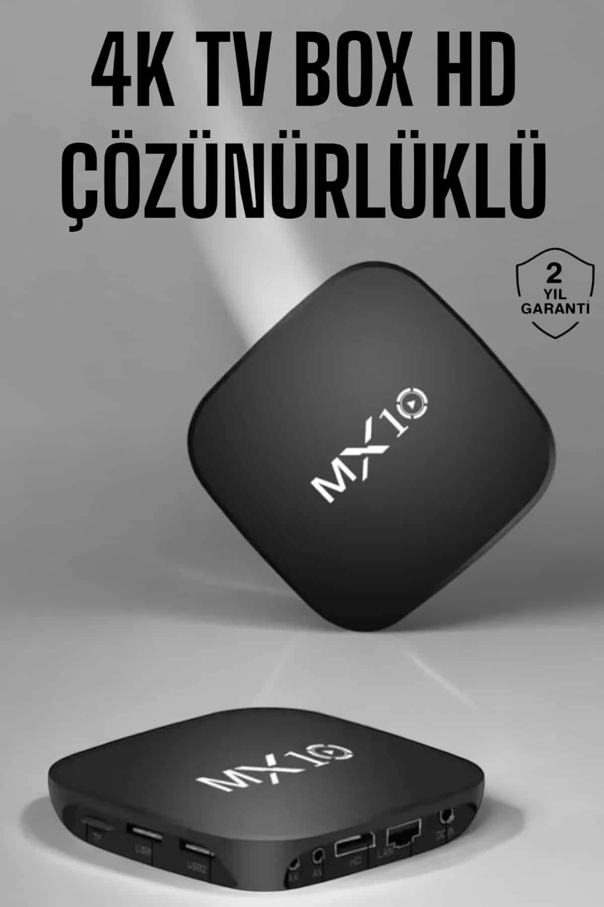 ÖYKÜ VE YİĞİT TV Box HD Çözünürlüklü 4 Çekirdekli 8 GB Dahili Hafıza Android Uyumlu