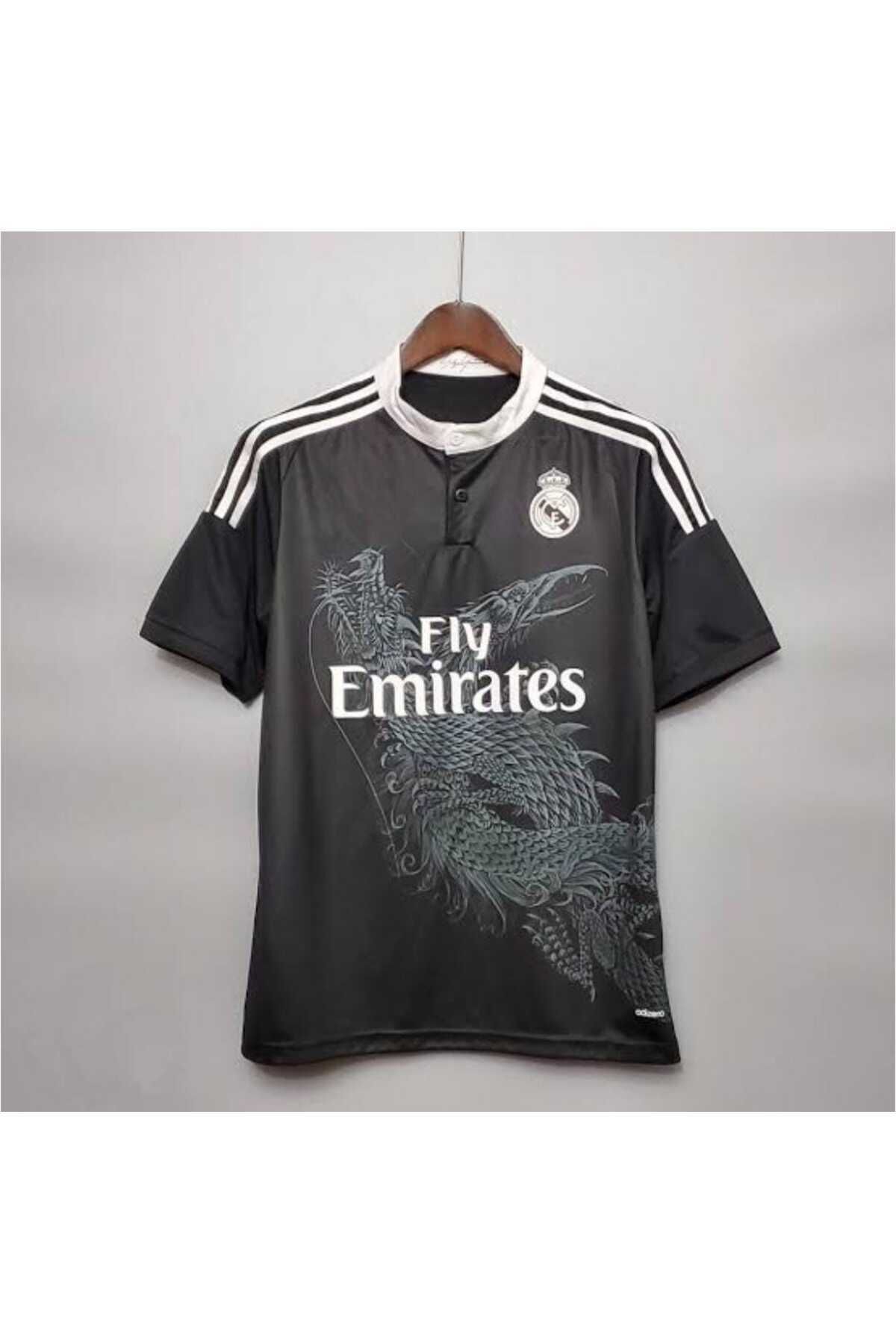 Atlas Global Real Madrid 2014/15 Şampiyonlar Ligi Finali Ejderha Desenli C.Ronaldo Forması (Kısa Kol)