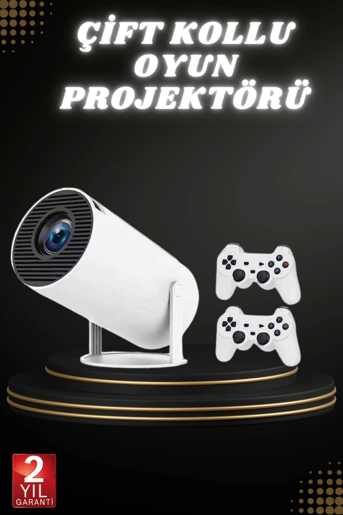 MT29 GİYİM Taşınabilir Android Projeksiyon Ayaklı Çift Kollu 4K Çözünürlüklü Sinema Projeksiyonu
