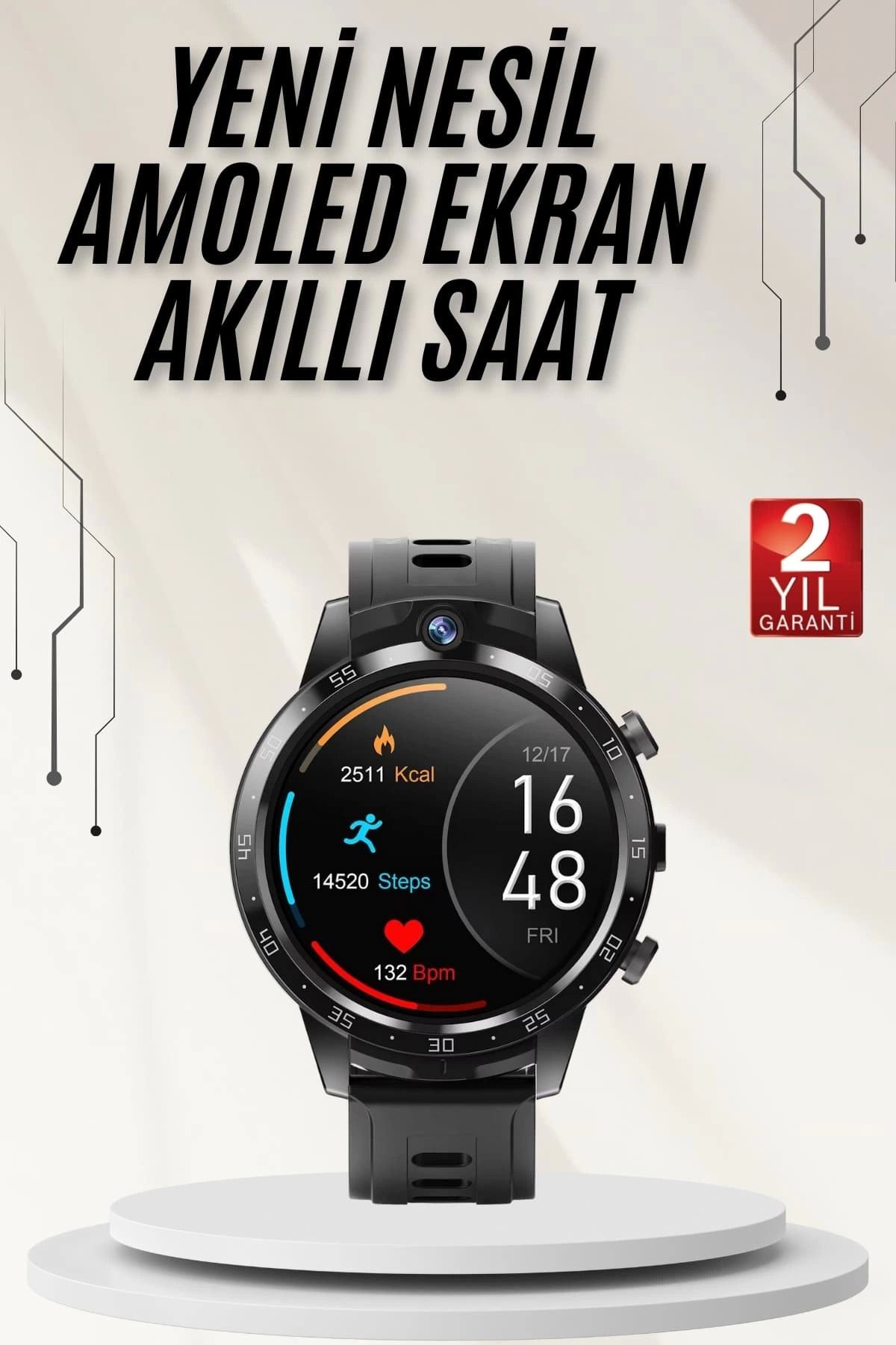 MELFSHOP Yeni Nesil Akıllı Saat Arama Cevaplayan Uzun Pil Ömrü Müzik Dinleme