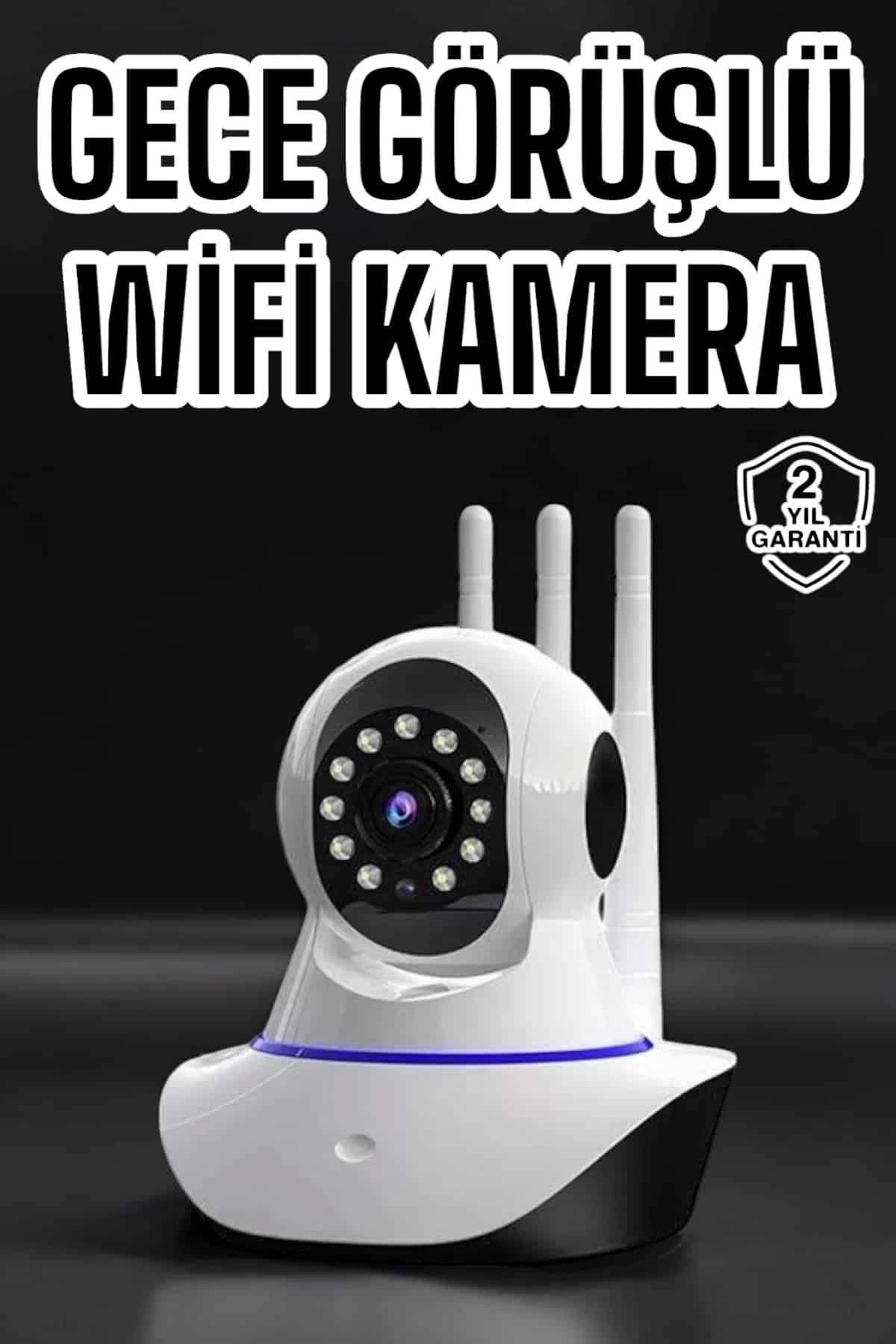 Heez Ev Kamerası Wifi Kamerası Video Kayıt Çift Yönlü Hareket Sensörü Bebek
