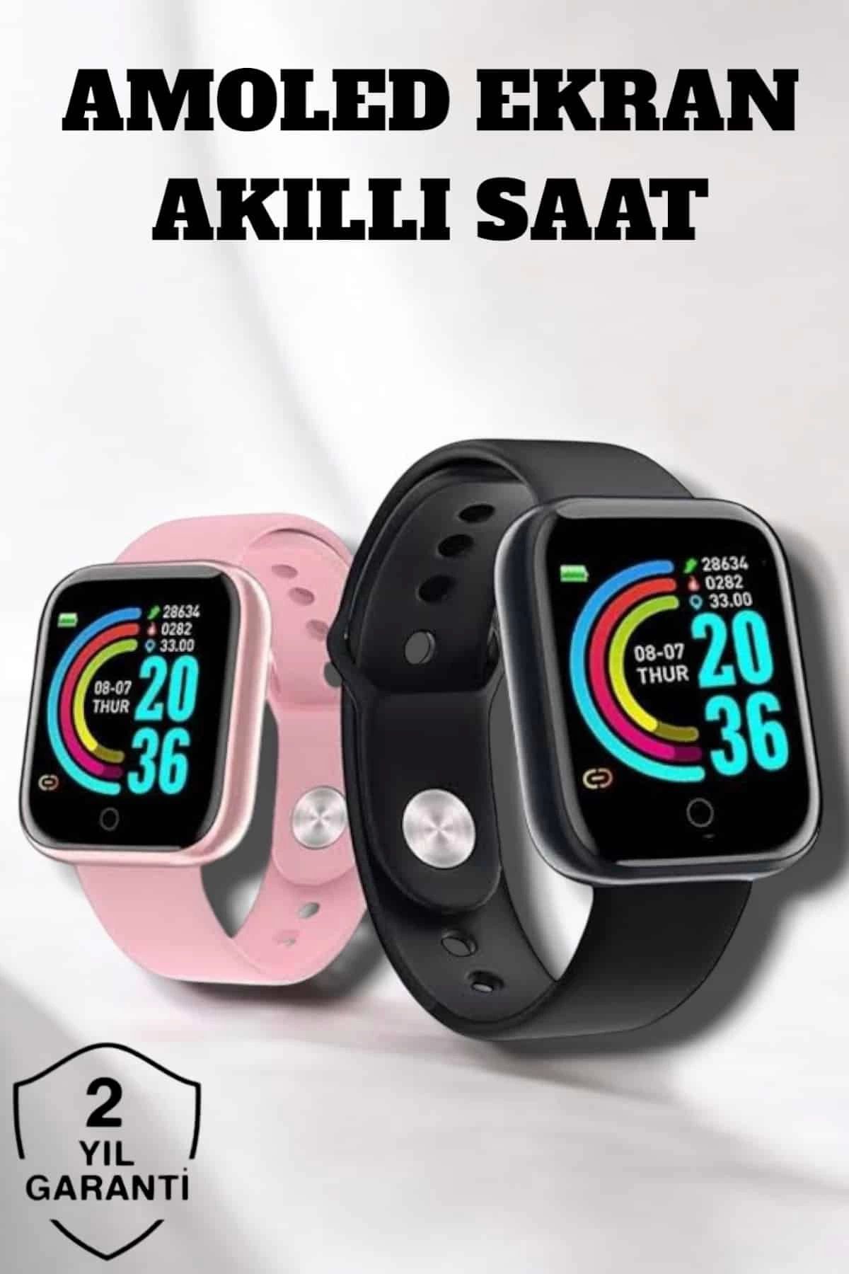 MELFSHOP Akıllı Saat Sağlık Takibi ve Akıllı Özelliklerle Donatılmış Modern Akıllı Saat