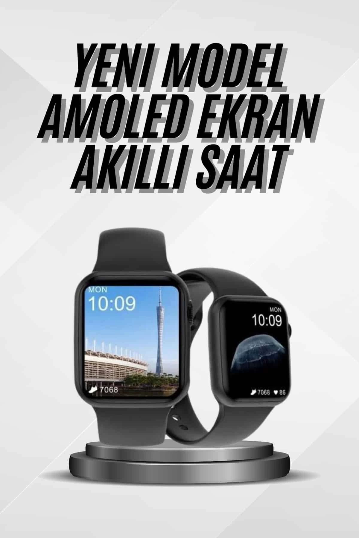 MELFSHOP Akıllı Saat Çok Fonksiyonlu Uyku Takibi Adımsayar Nabız Ölçer Arama Cevaplayan