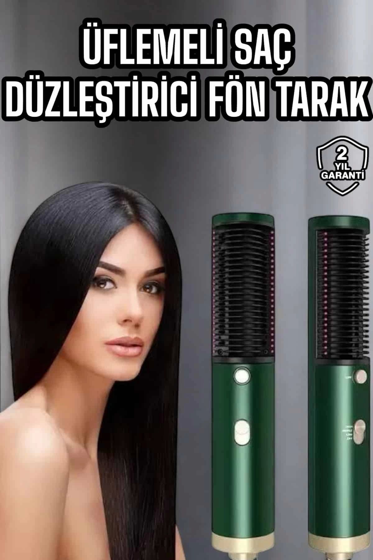 Heez Saç Düzleştirici Fön Makinesi İyon Özellikli Elektriklenme Karşıtı