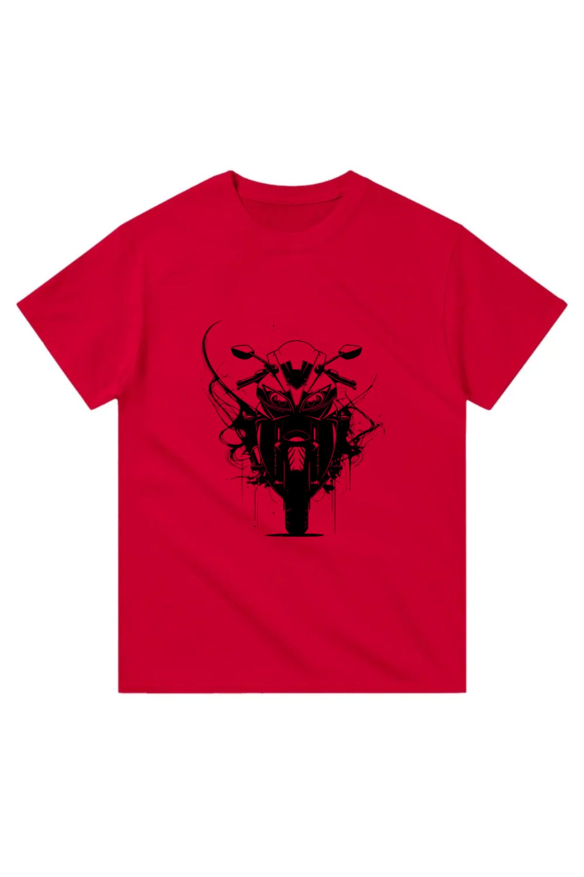 Yeta Motorcu Tişörtü - Motosiklet Desenli Tshirt