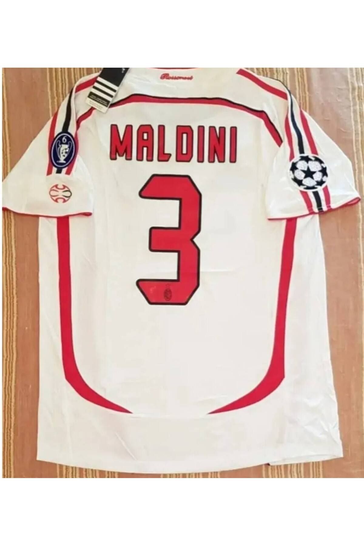 Atlas Global Milan Maldini Efsane Beyaz 2007 Sezon Yetişkin Forması