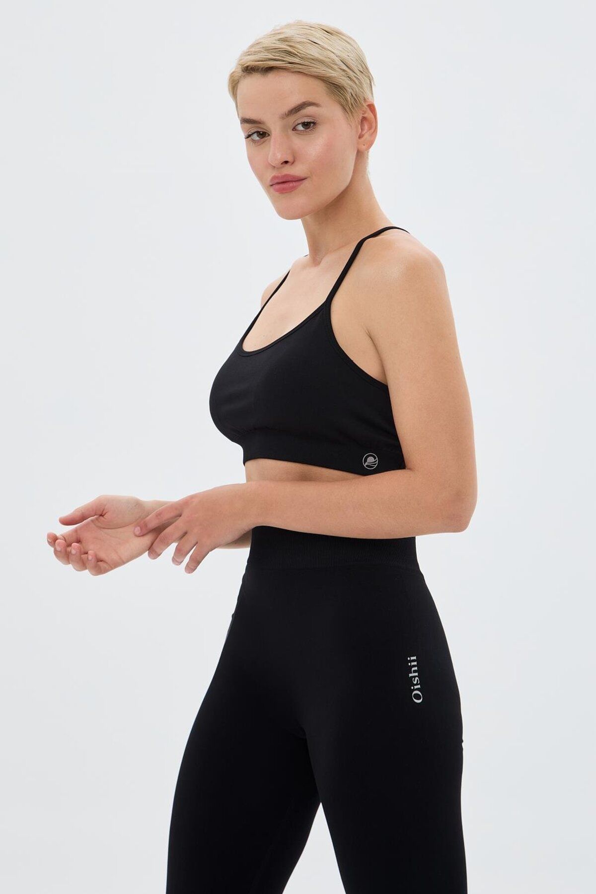 Oishii Momiji Sport Bra Siyah