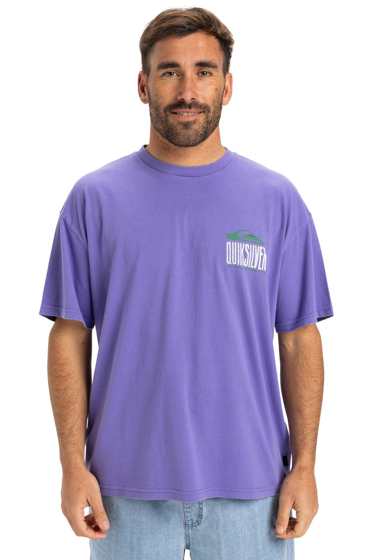 کوییک سیلور تی‌شرت آستین کوتاه مردانه GH QS WORLD FORCE SS Lilac