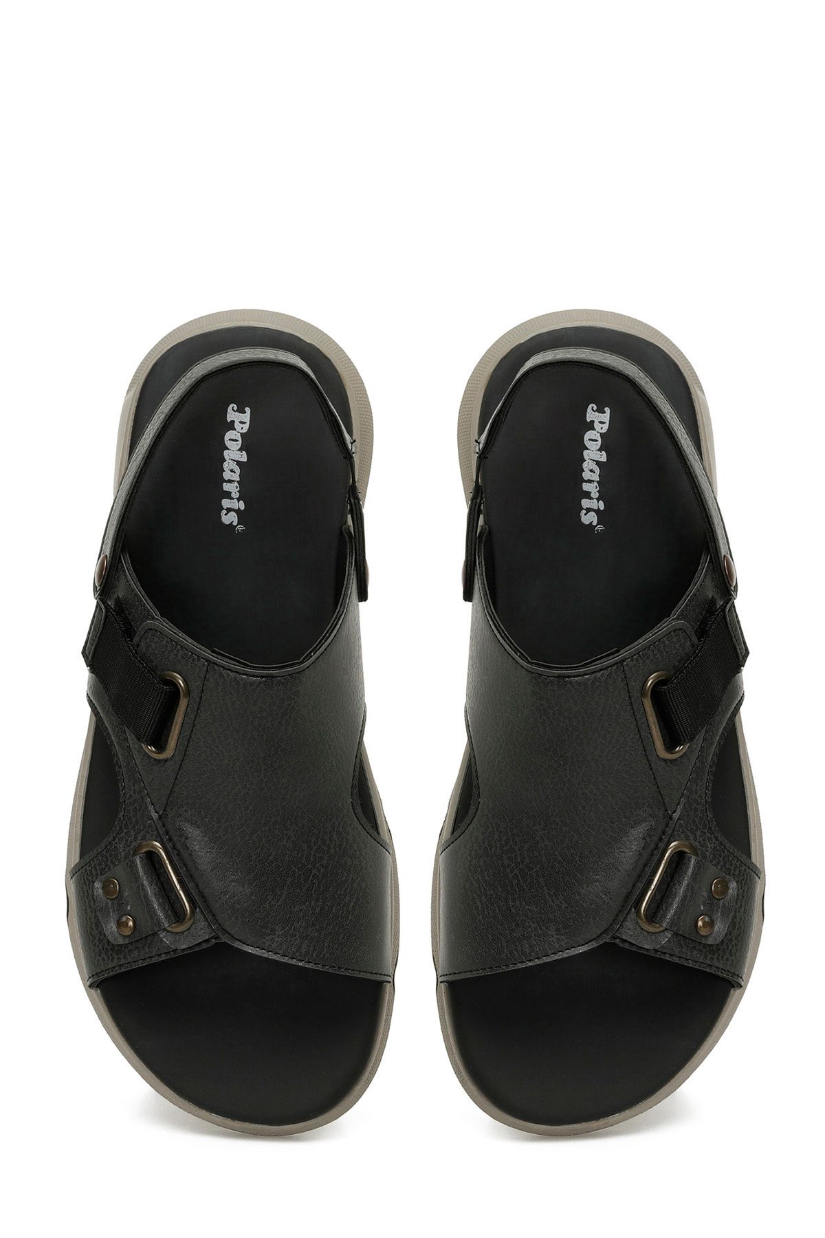 Polaris-408048.M5FX Anthrazit Herren Sandalen 4