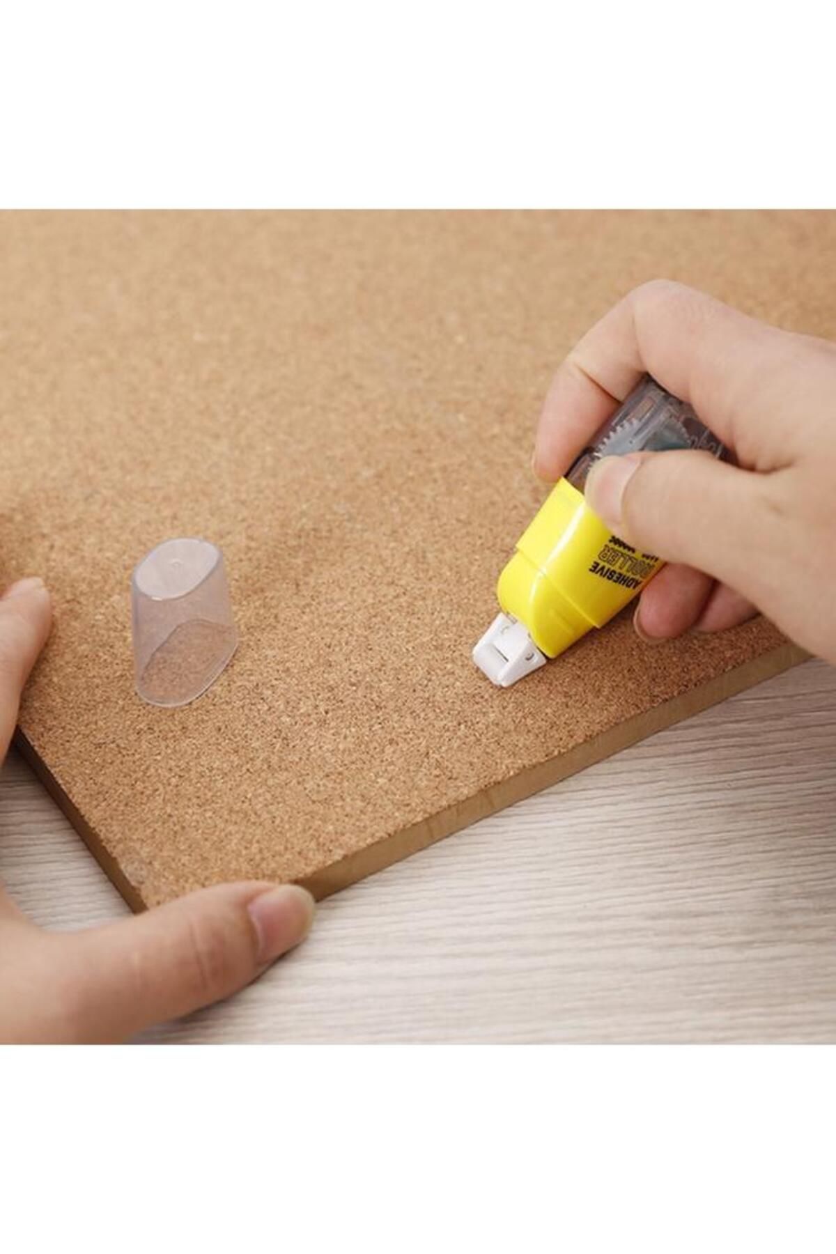 Generic-بكرة لاصقة متينة متعددة الألوان من Deli Stick Up Glue، 8 أمتار × 6 مم، 142142 5