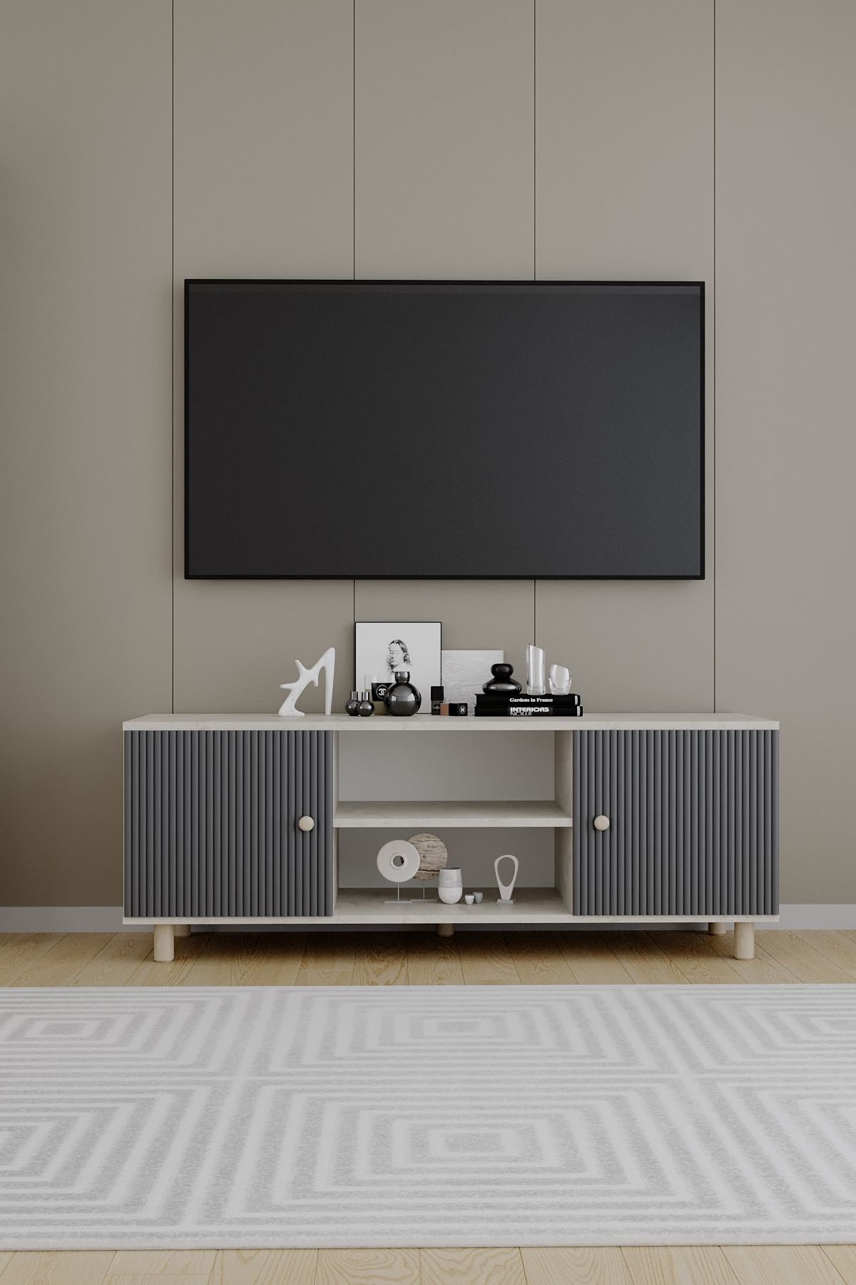 Avvigo Vetro Bohem Tv Ünitesi - Tv Sehpası