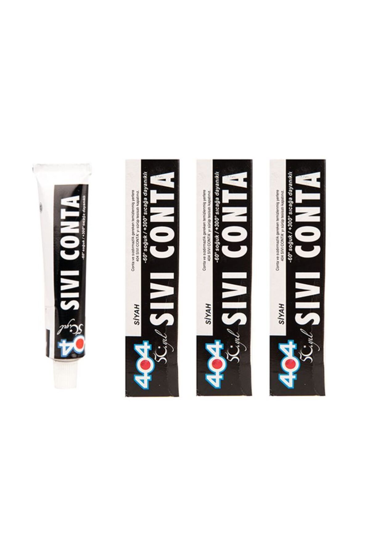 404 SIVI CONTA SİYAH 45 GR. 3 ADET