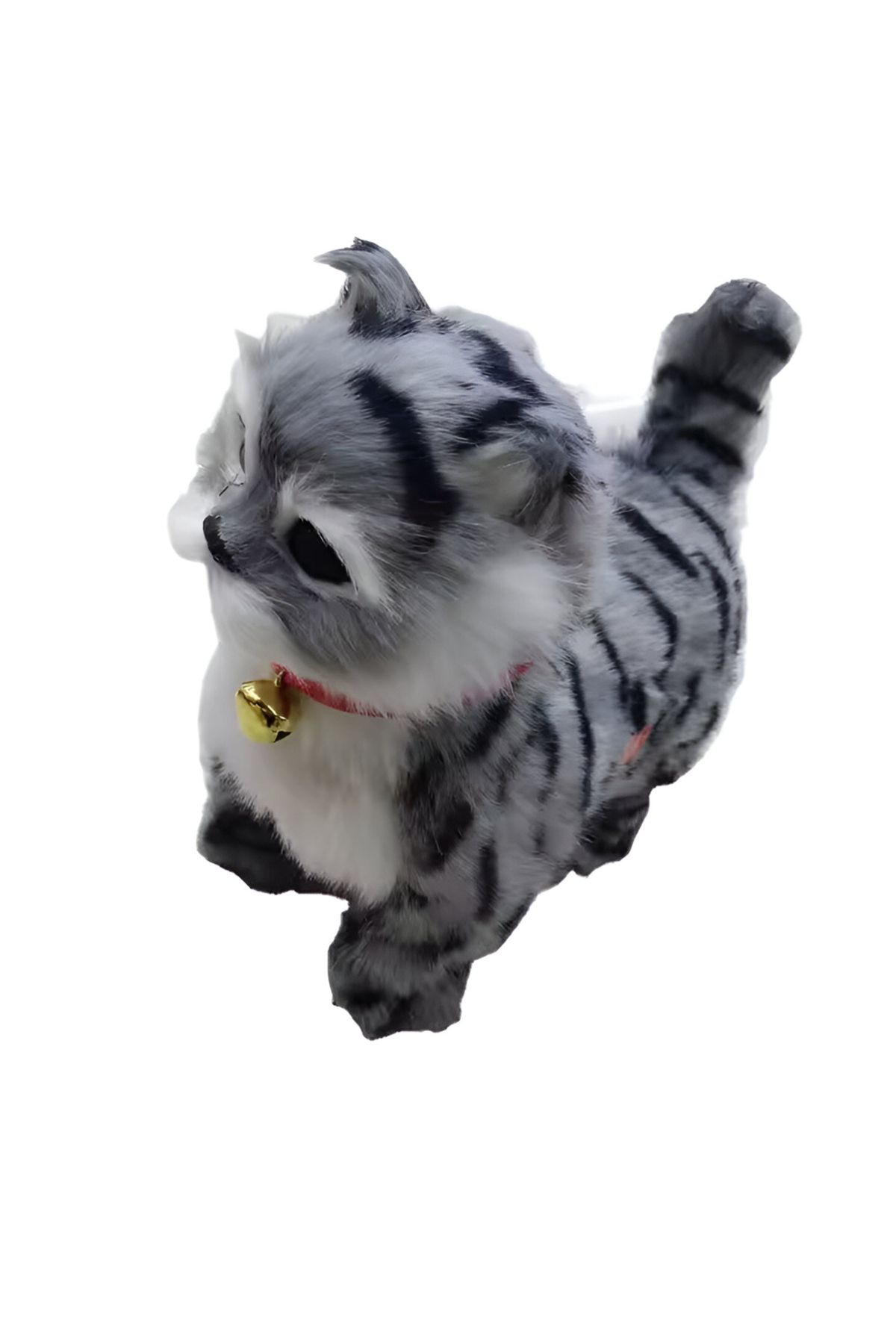 rexa-Cat Plush Toy Simulation Wagging Tail Speaking Walking Easter Bunny Stuffed Toys 1