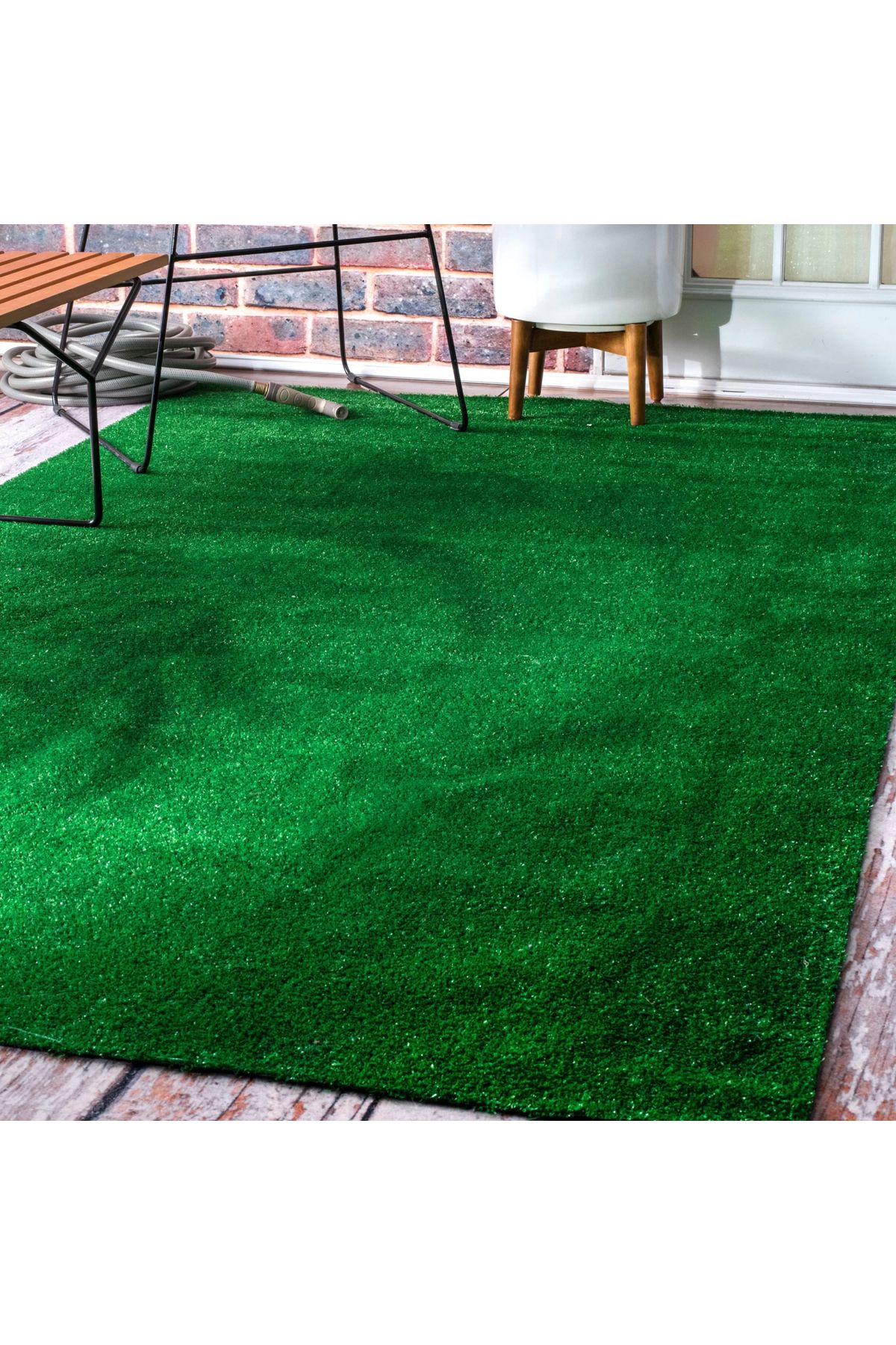 ATLI Yapay Çim Halı 50cmx130cm-Kolay temizlenir-Bahçe Teras Balkon iç Mekan Dekorasyonu için uygundur