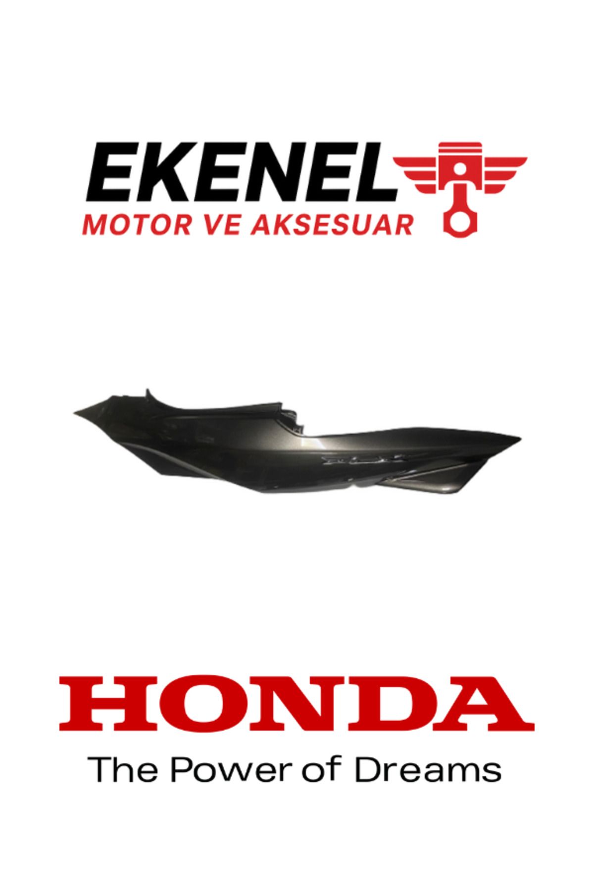 Honda PCX 125-150 Sele Altı Sol Kapak Füme Orijinal