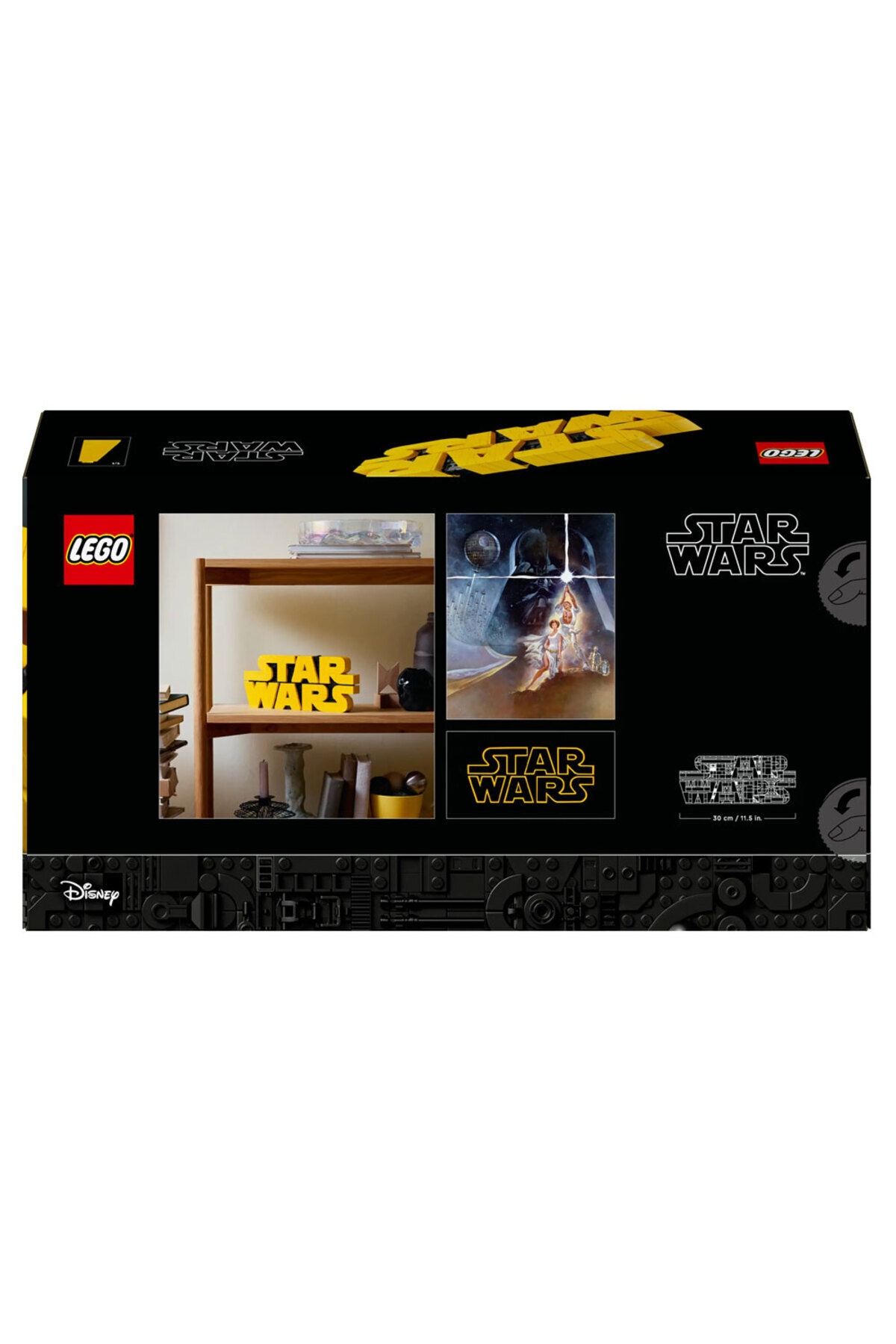 LEGO-®   Star Wars Logo Made with Parts 75407 - 18+ Decorative Model Building Kit (700 Pieces) 6