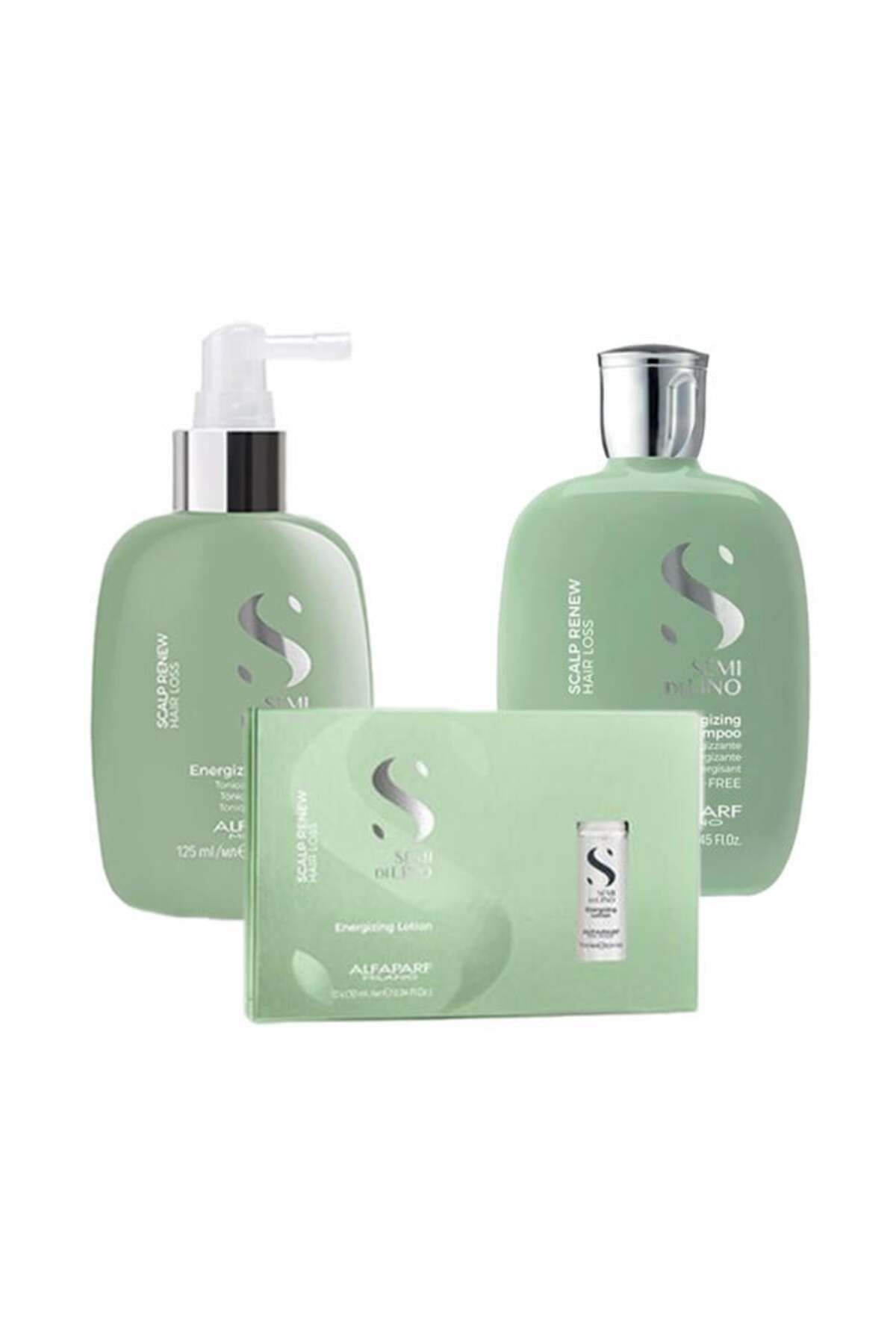 Alfaparf Milano-Scalp Energizing Shampoo 250 ml Tonic 125 ml Lotion 12x10 ml 2