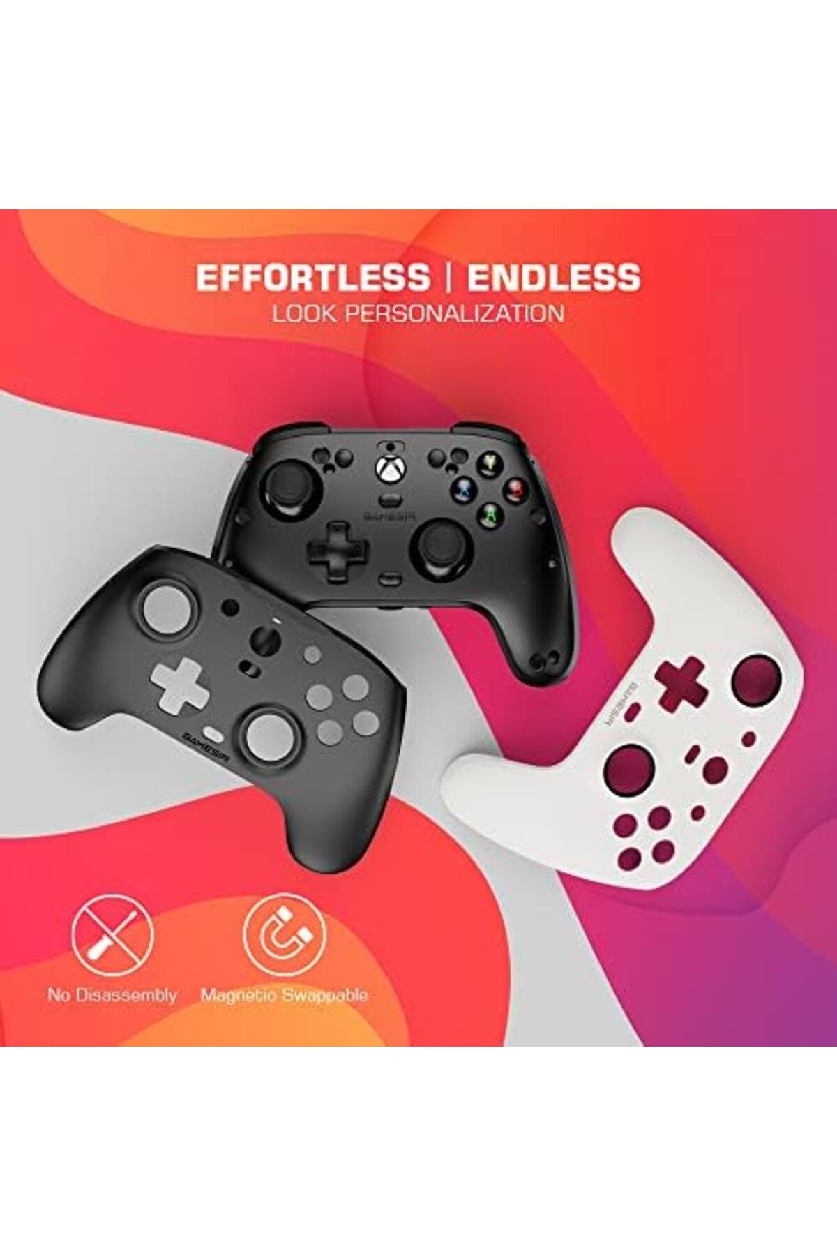 GameSir-G7 Wired Controller for Xbox Series X|S, Xbox One and Windows 10/11 - PC Gaming Gamepad with 3