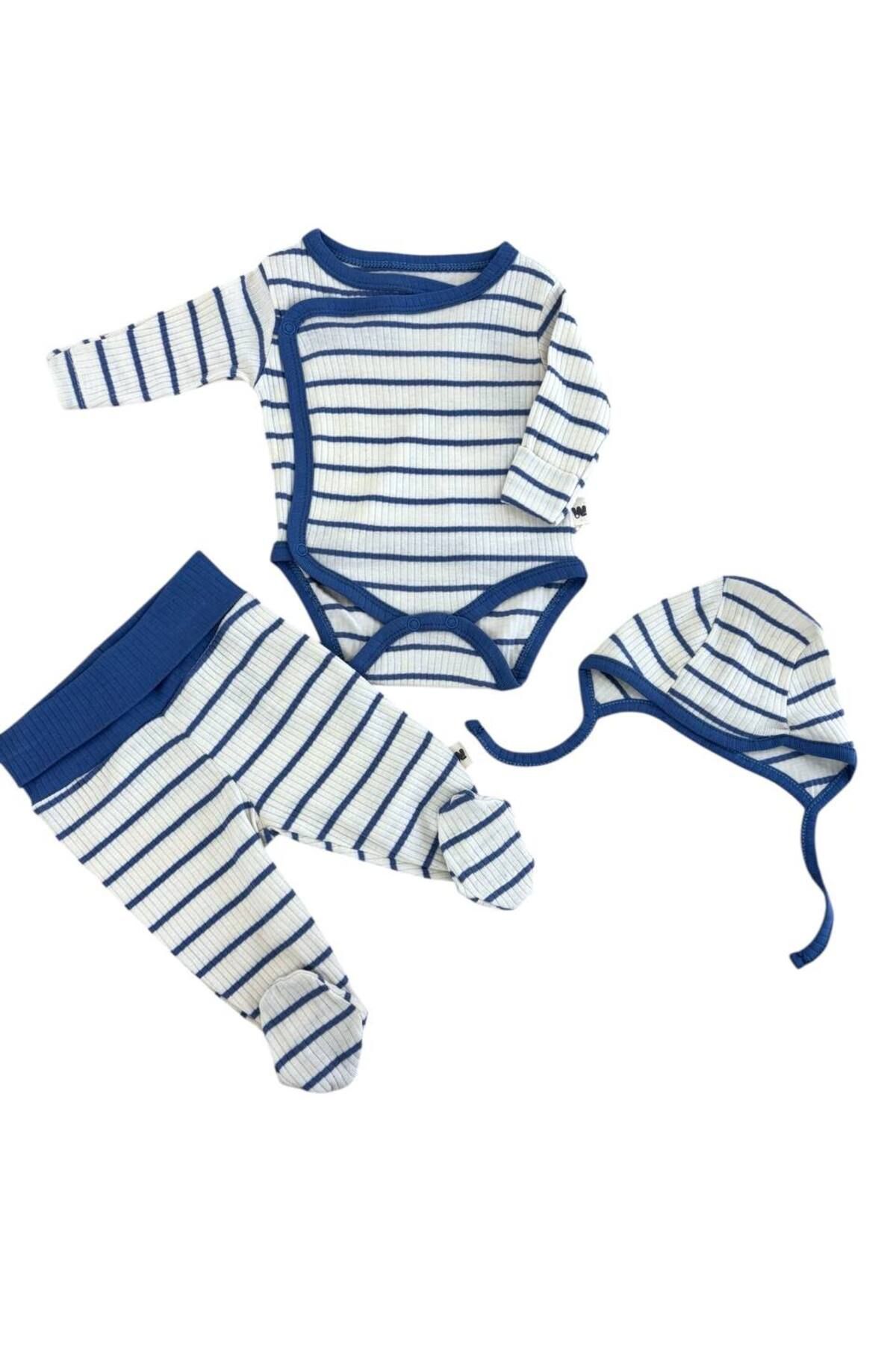 WOWOKİDS 3'LÜ BODY TAKIM PANTALON KAŞKORSE