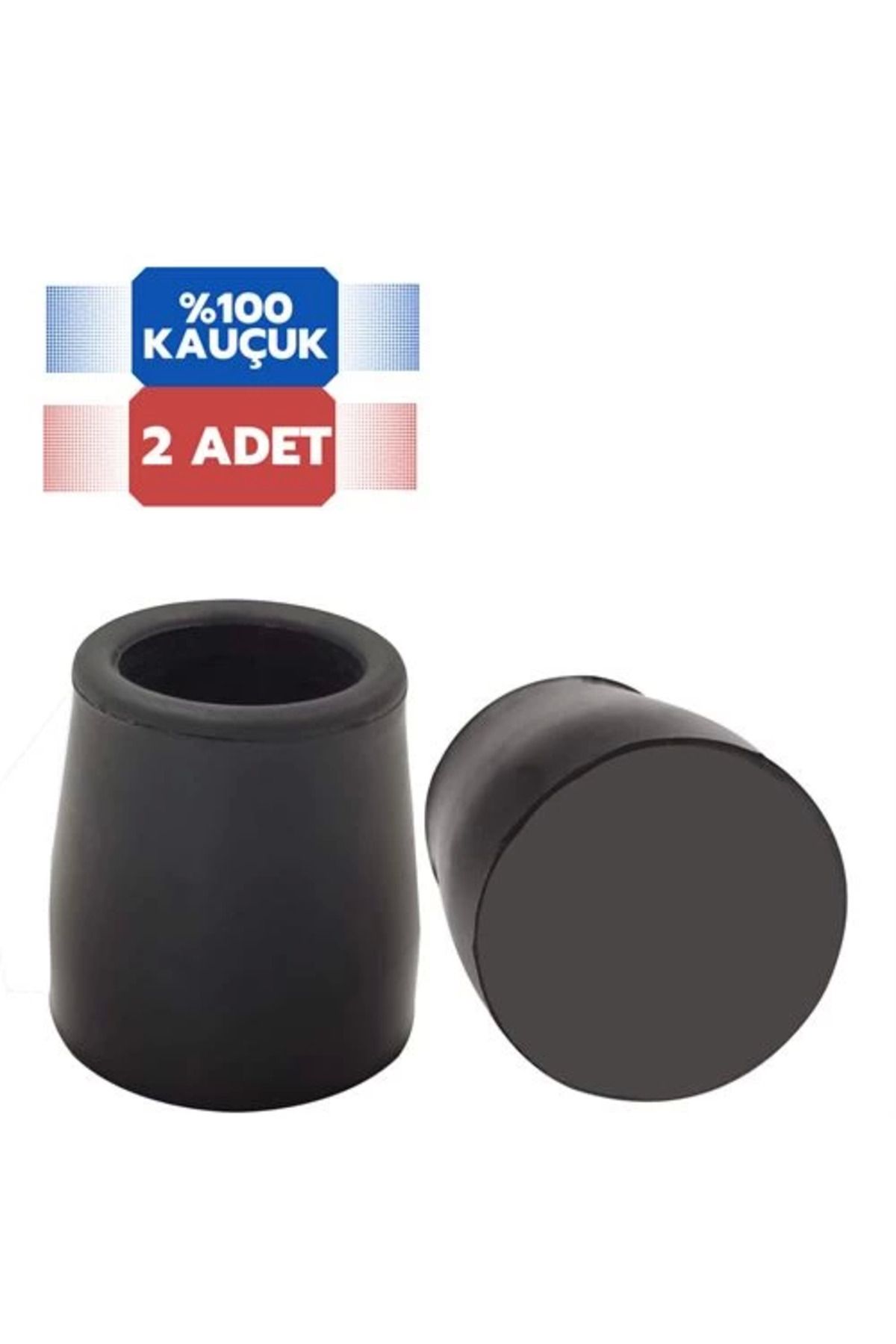NZM TİCARET Baston Yürüteç Değnek Treking Ucu 1.75 Cm Çap