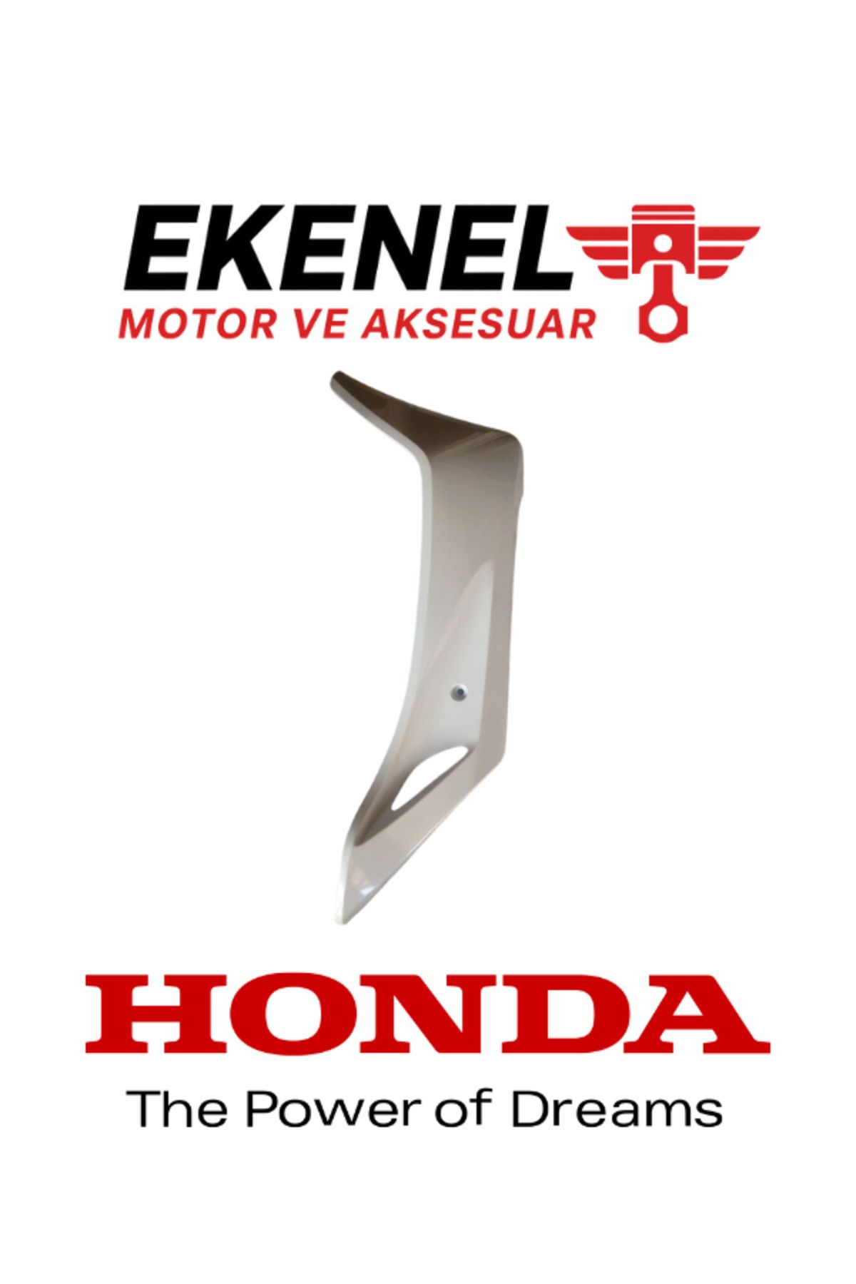 Honda PCX 125-150 Sağ Marşpiyel Beyaz Orijinal | Ayak Altı Gövde Parçası