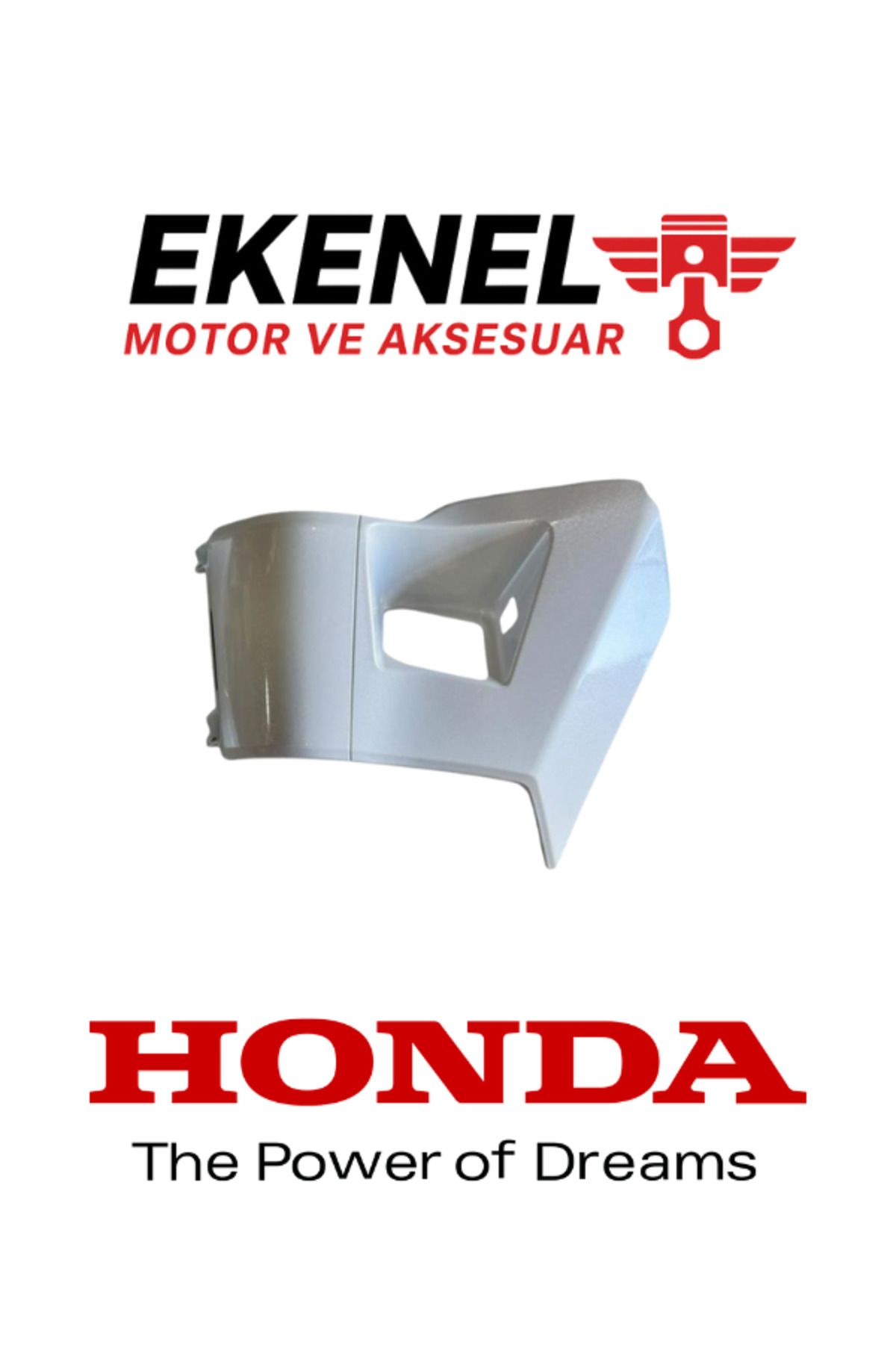 Honda PCX 125-150 Torpido Sağ Dış Kapak Beyaz Orijinal