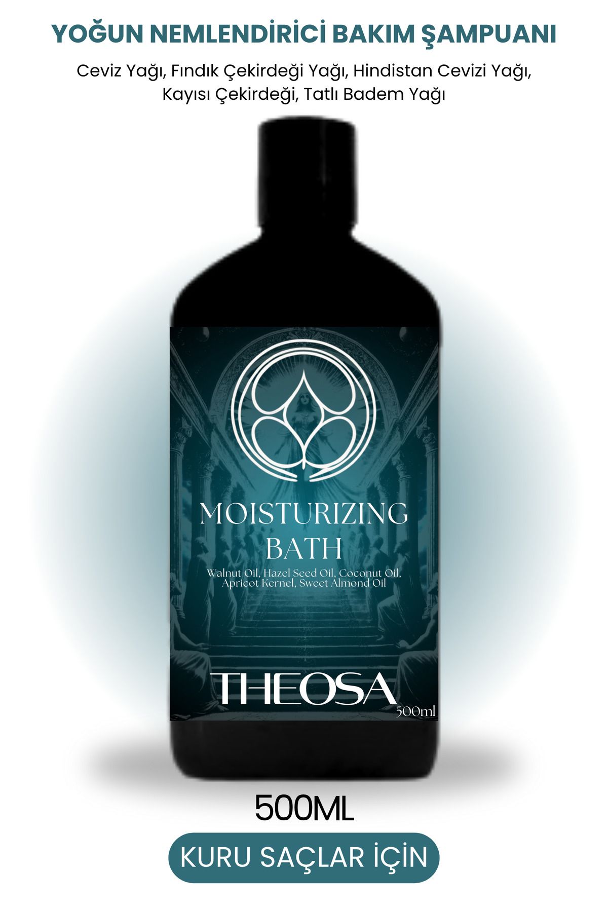 THEOSA Mouisturizing Bath 500 ml Şampuan ( Kuru Saçlar Yoğun Nemlendirici Bakım Şampuanı )