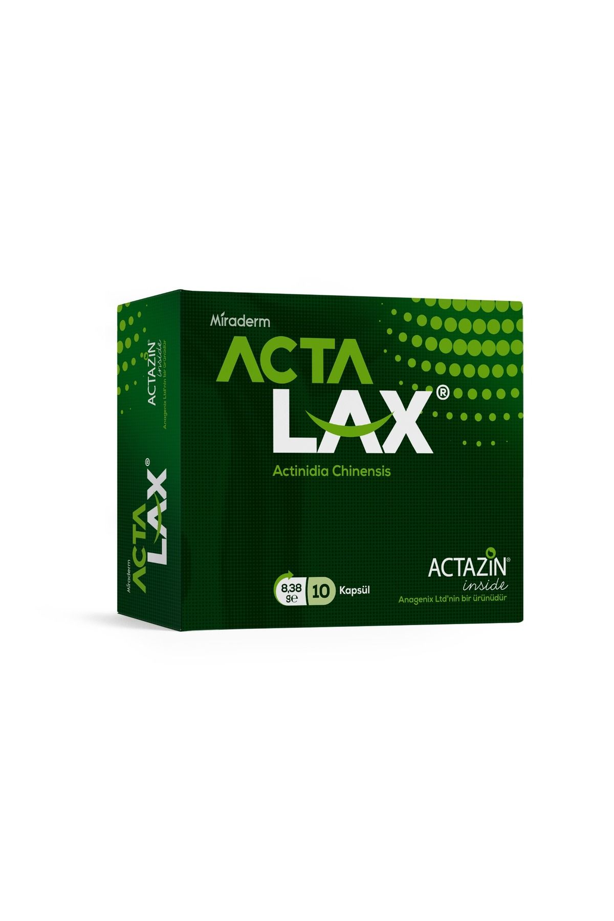 Miraderm ACTALAX 10 KAPSÜL