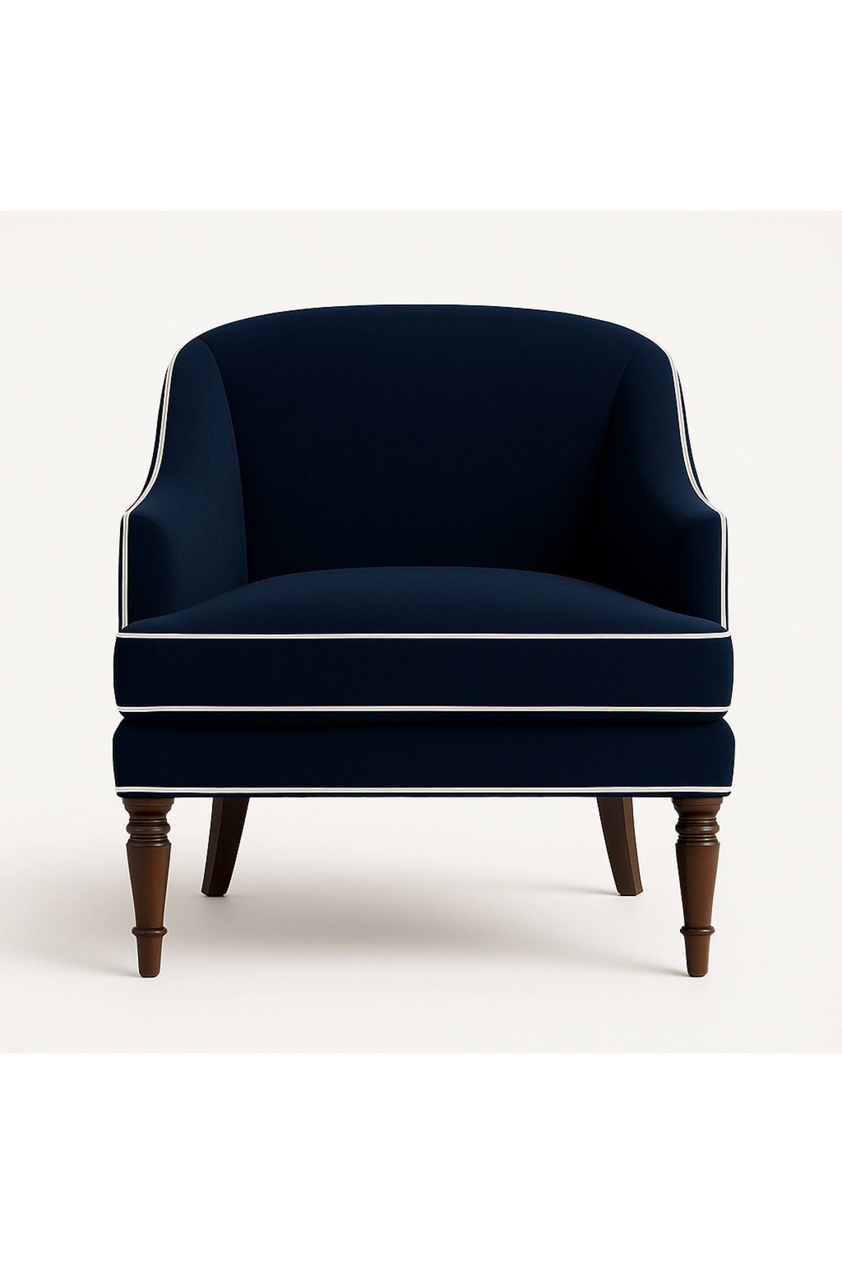 THE IVY CONCEPT STORE BLUE HARBOR Kadife Kumaşlı Lacivert Renk Berjer